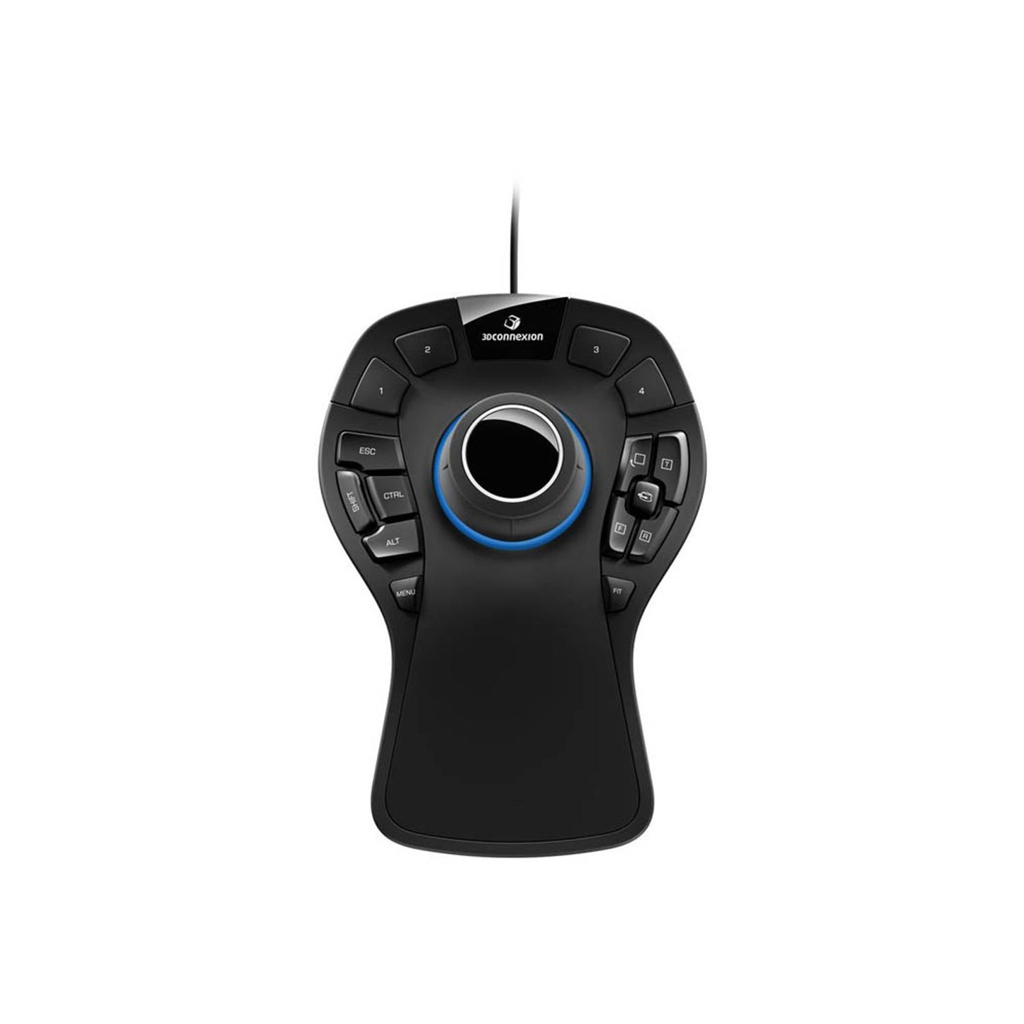3Dconnexion SpaceMouse Pro Maus kabelgebunden schwarz | 3DX-700040