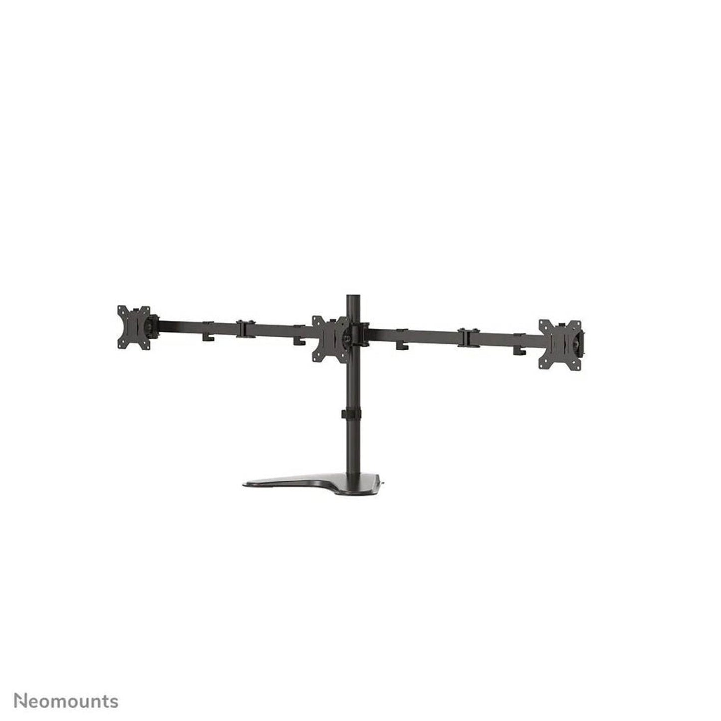 Neomounts Monitor-Halterung schwarz für 3 Monitore, Tischständer | FPMA-D550DD3BLACK