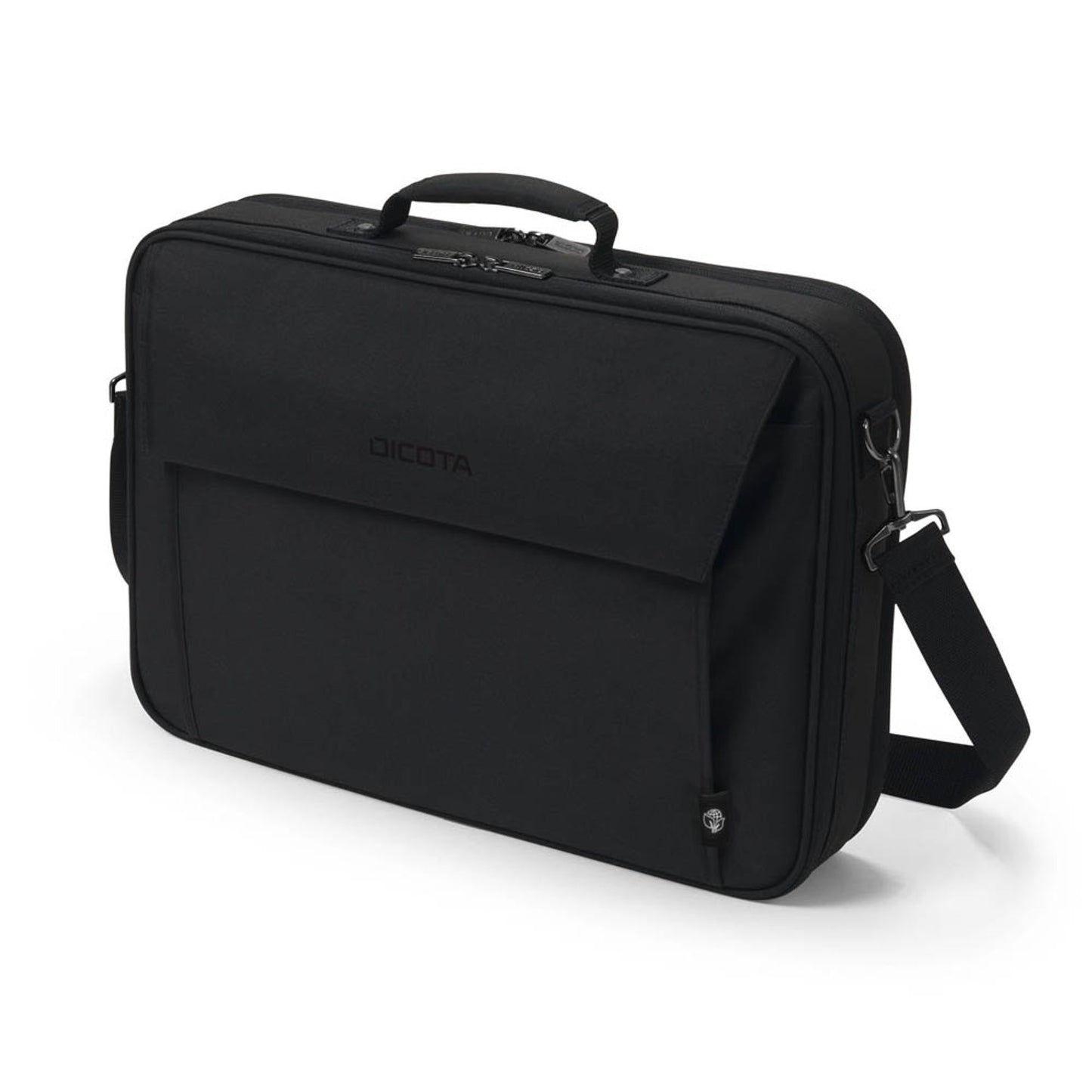 DICOTA Laptoptasche Eco Multi Plus BASE Kunstfaser schwarz bis 44,0 cm (17,3 Zoll) | D30492-RPET