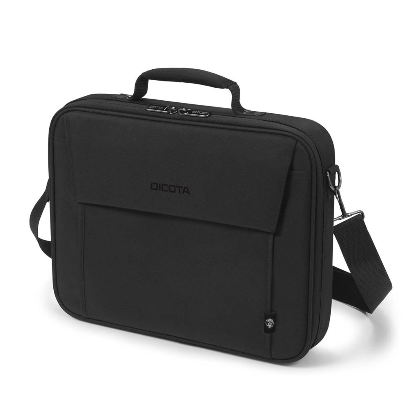 DICOTA Laptoptasche Eco Multi BASE Kunstfaser schwarz bis 35,8 cm (14,1 Zoll) | D31323-RPET