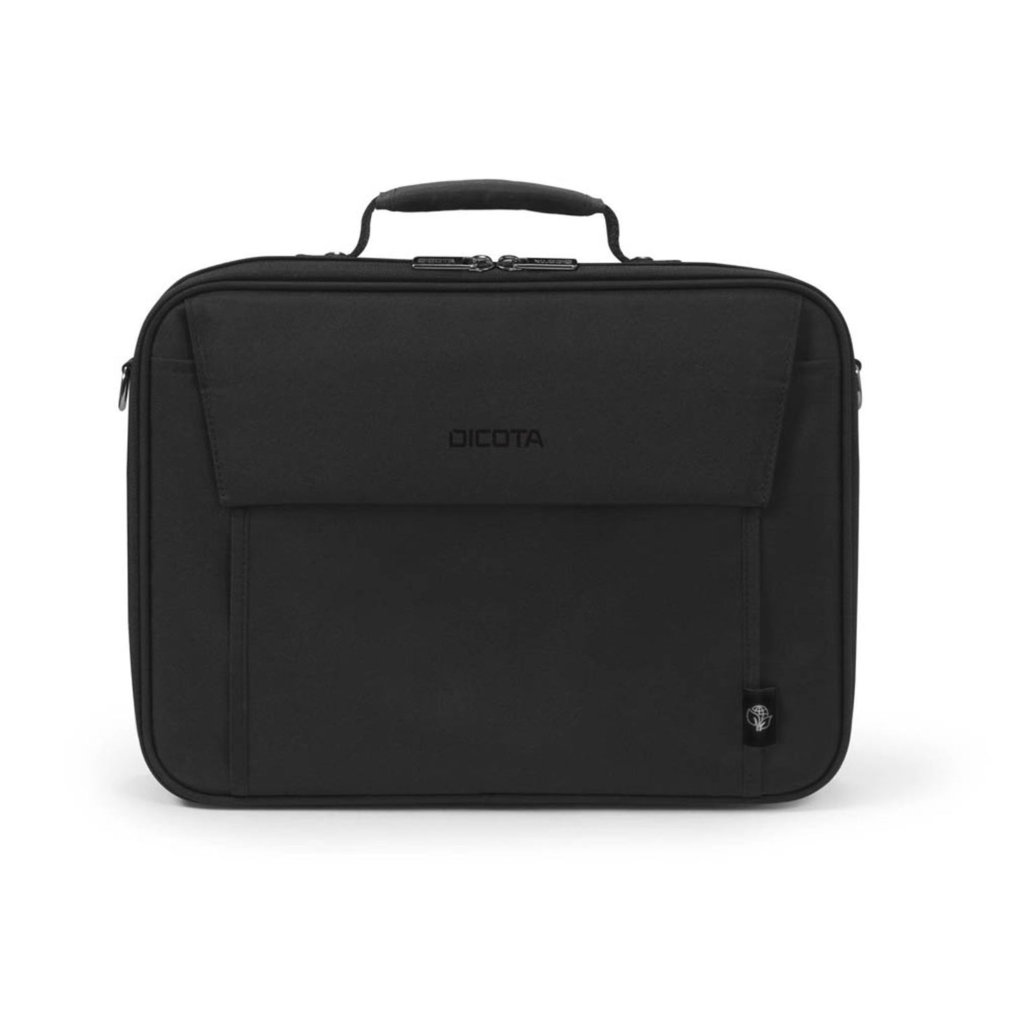 DICOTA Laptoptasche Eco Multi BASE Kunstfaser schwarz bis 35,8 cm (14,1 Zoll) | D31323-RPET