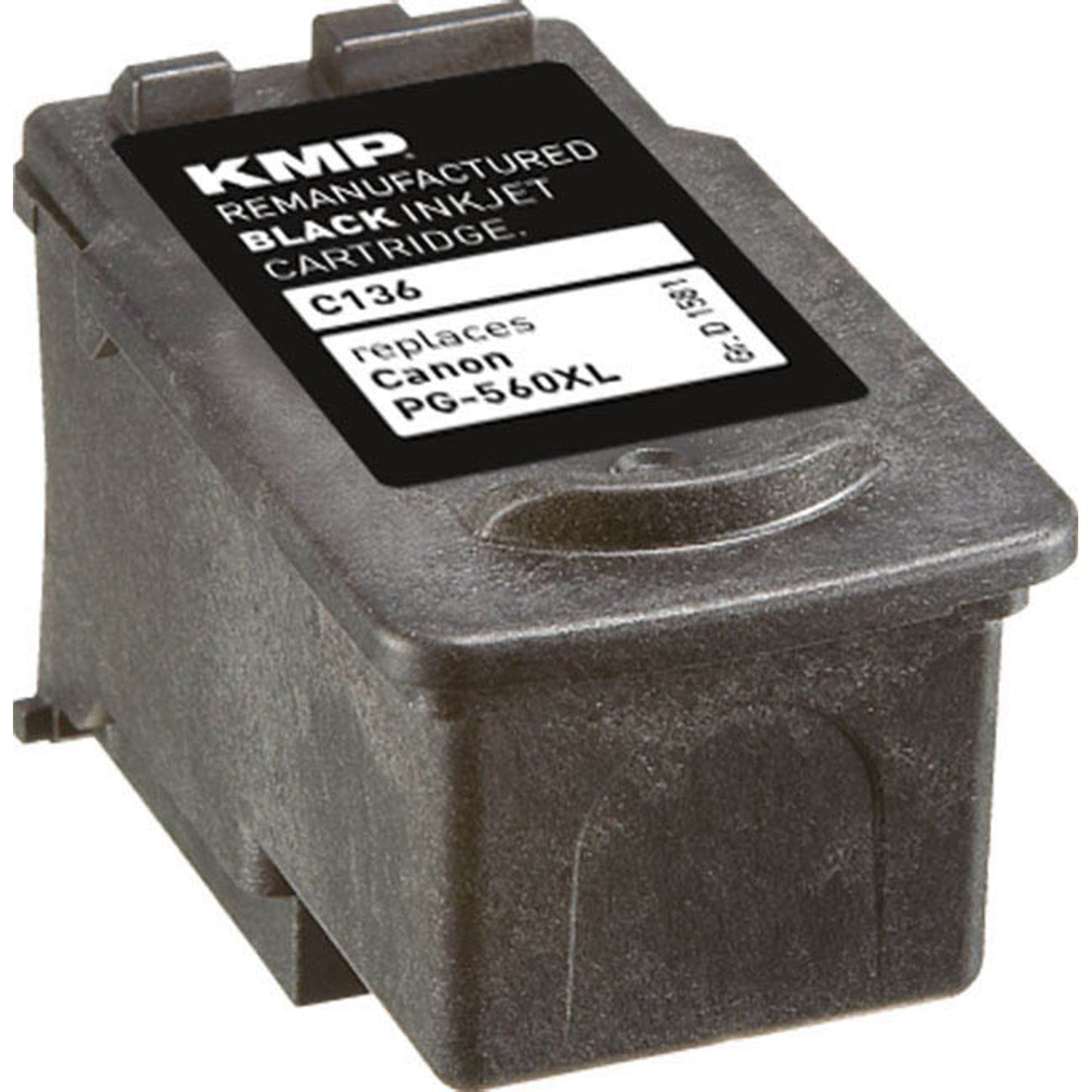 KMP C136 schwarz Druckerpatrone kompatibel zu Canon PG-560XL | 1581,4001