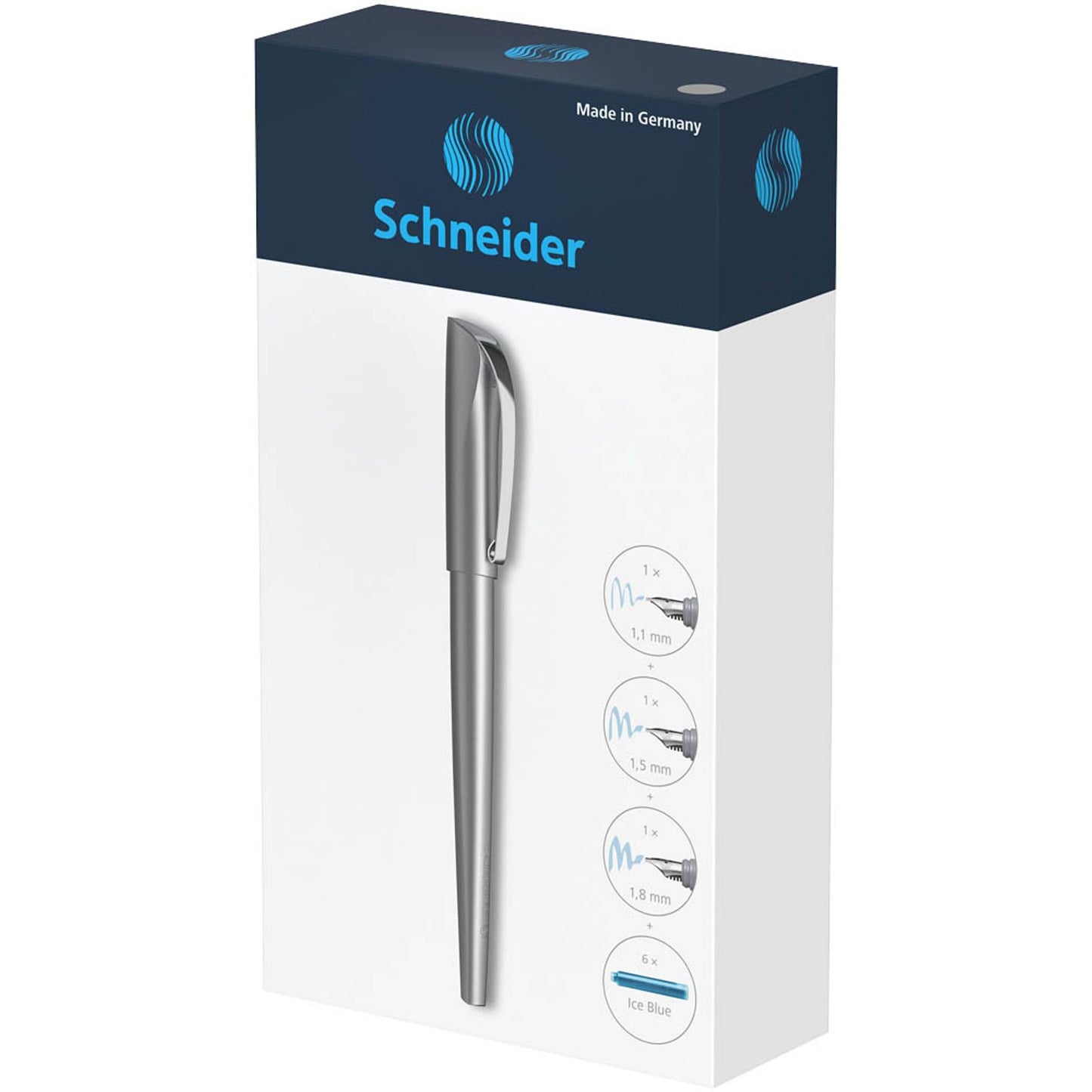 Schneider Schreibset Callissima Geschenkset grau | 143812