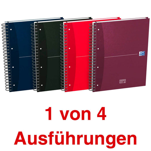 OXFORD Collegeblock European Book kariert DIN A4 Rand rundum | 100104738