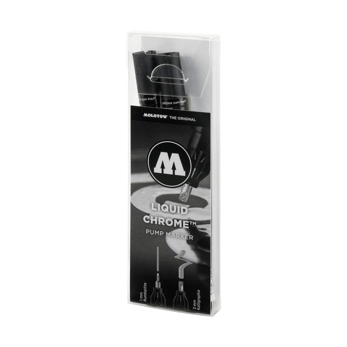 MOLOTOW LIQUID CHROME™ Acrylstifte chrom 1,0 - 3,0 mm | MO703115