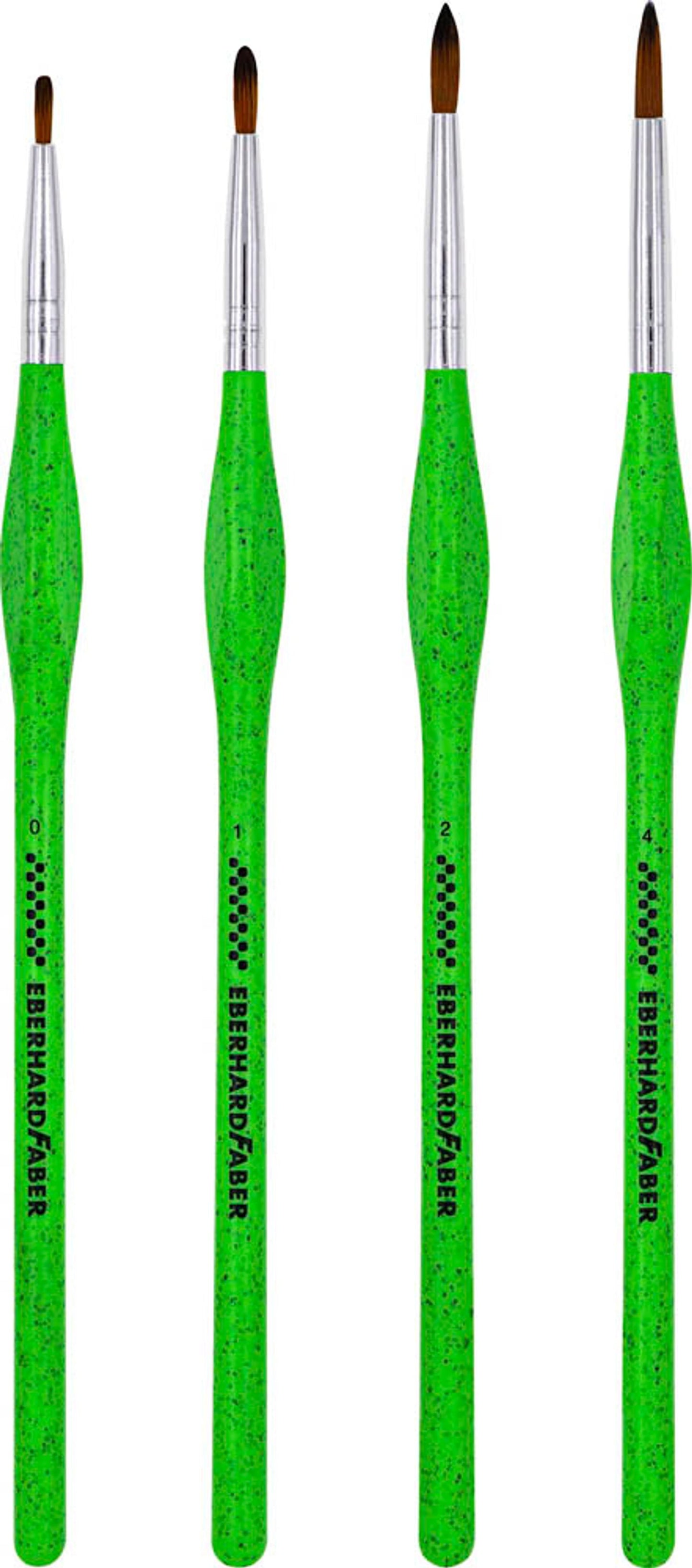EBERHARD FABER Green Winner Pinsel-Set, 4-teilig