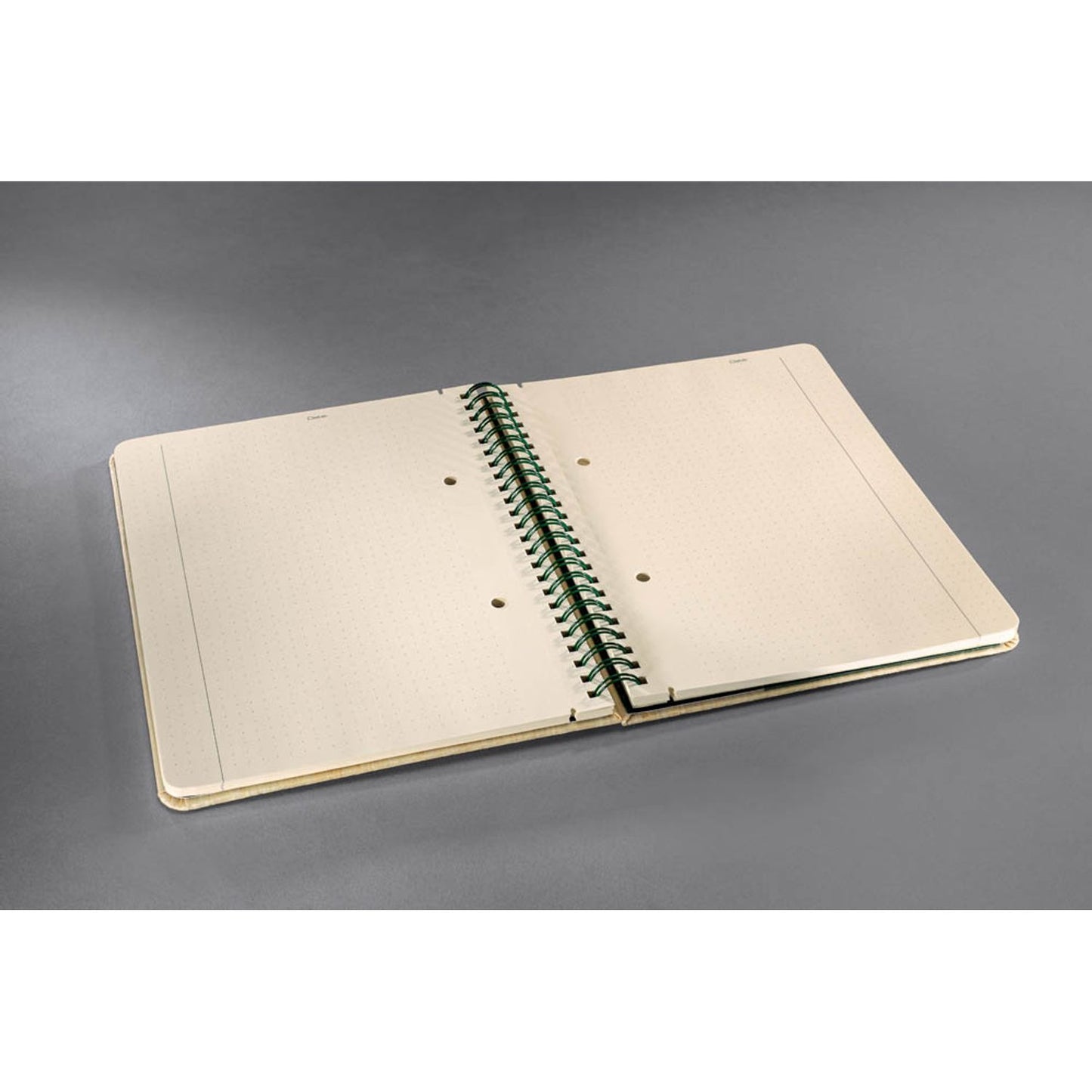 SIGEL Notizbuch Bambus ca. DIN A5 punktraster, beige Hardcover 160 Seiten | CO672