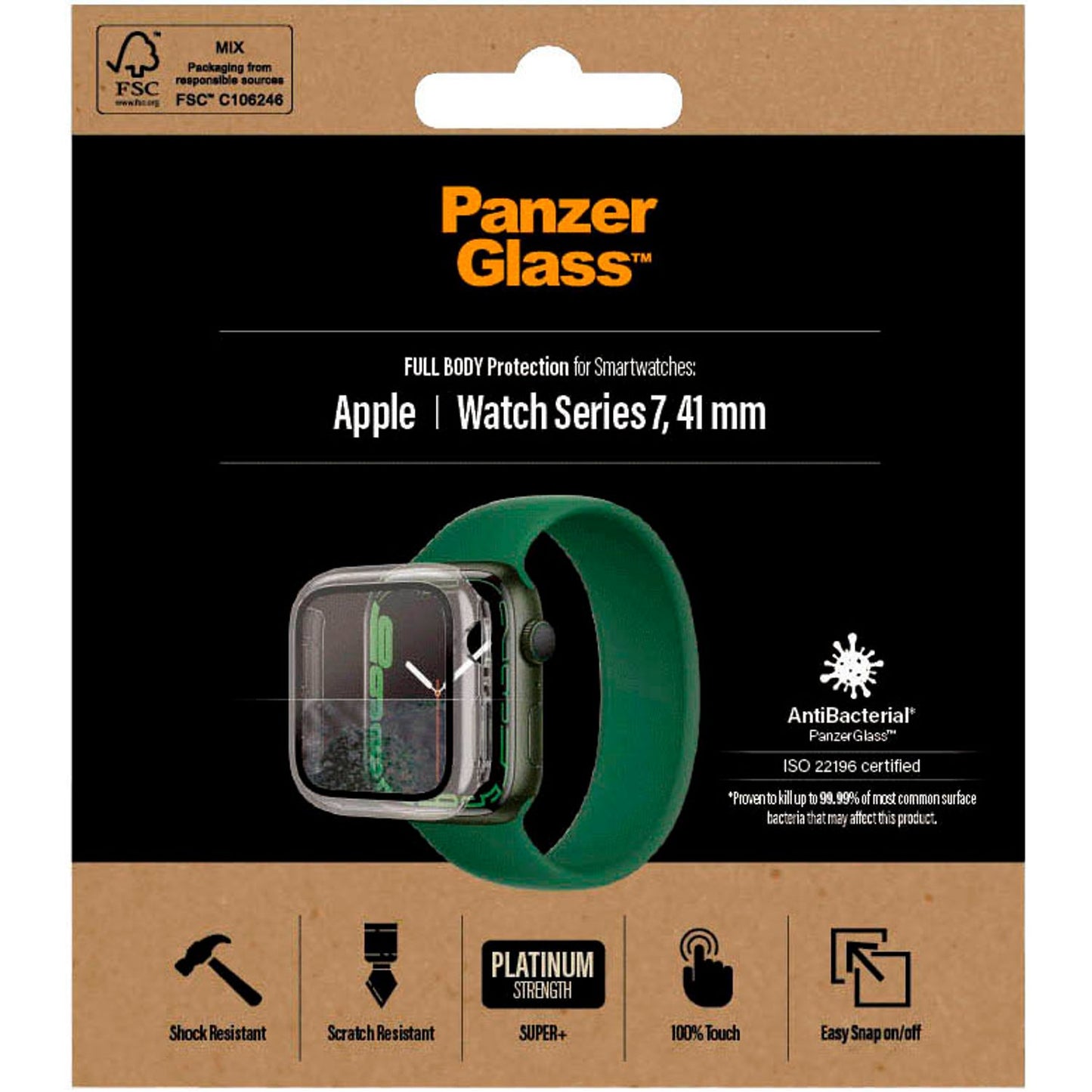 PanzerGlass™ Display-Schutzglas für Smartwatch | 3659