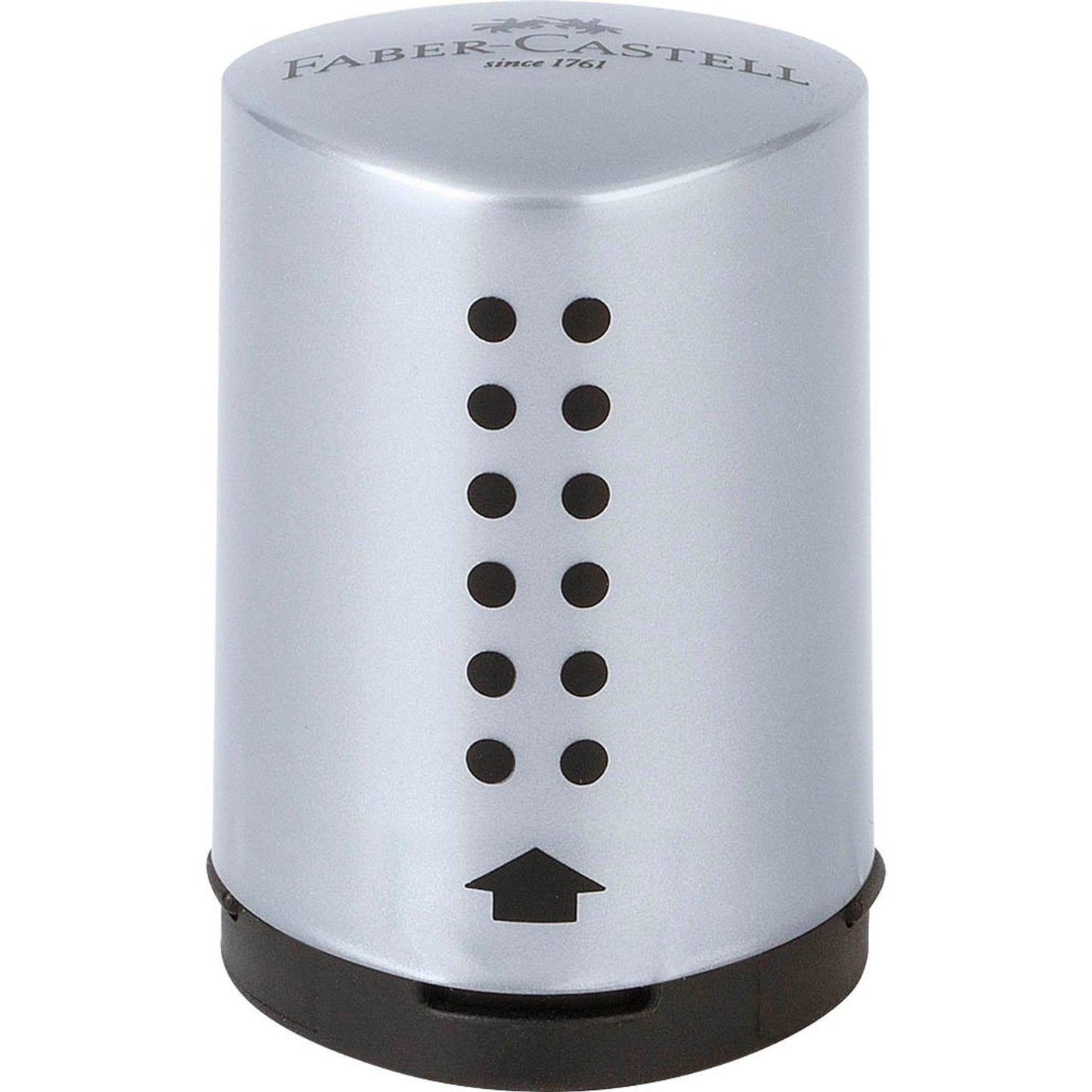 FABER-CASTELL Dosenspitzer Grip Mini silber | 183700