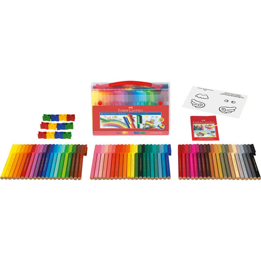 FABER-CASTELL Connector Filzstifte farbsortiert | 155560