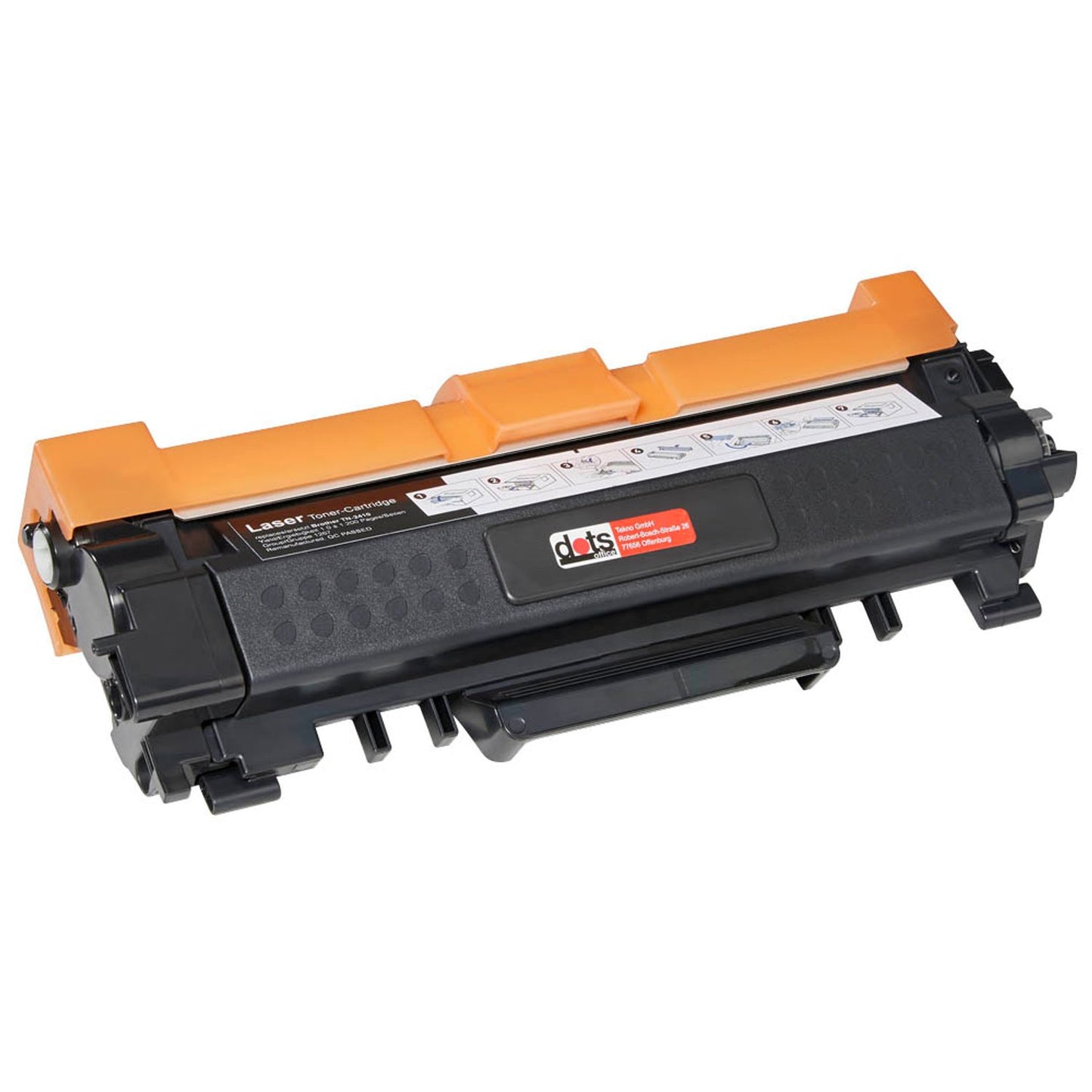 dots schwarz Toner kompatibel zu brother TN-2410 | 1267,0000-DOTS