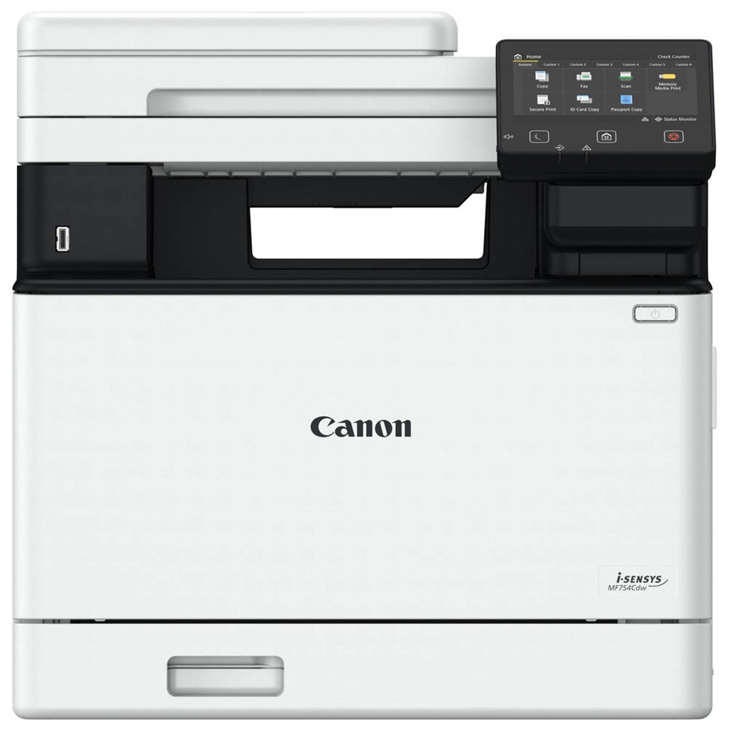 Canon i-SENSYS MF754Cdw 4 in 1 Farblaser-Multifunktionsdrucker grau | 5455C009