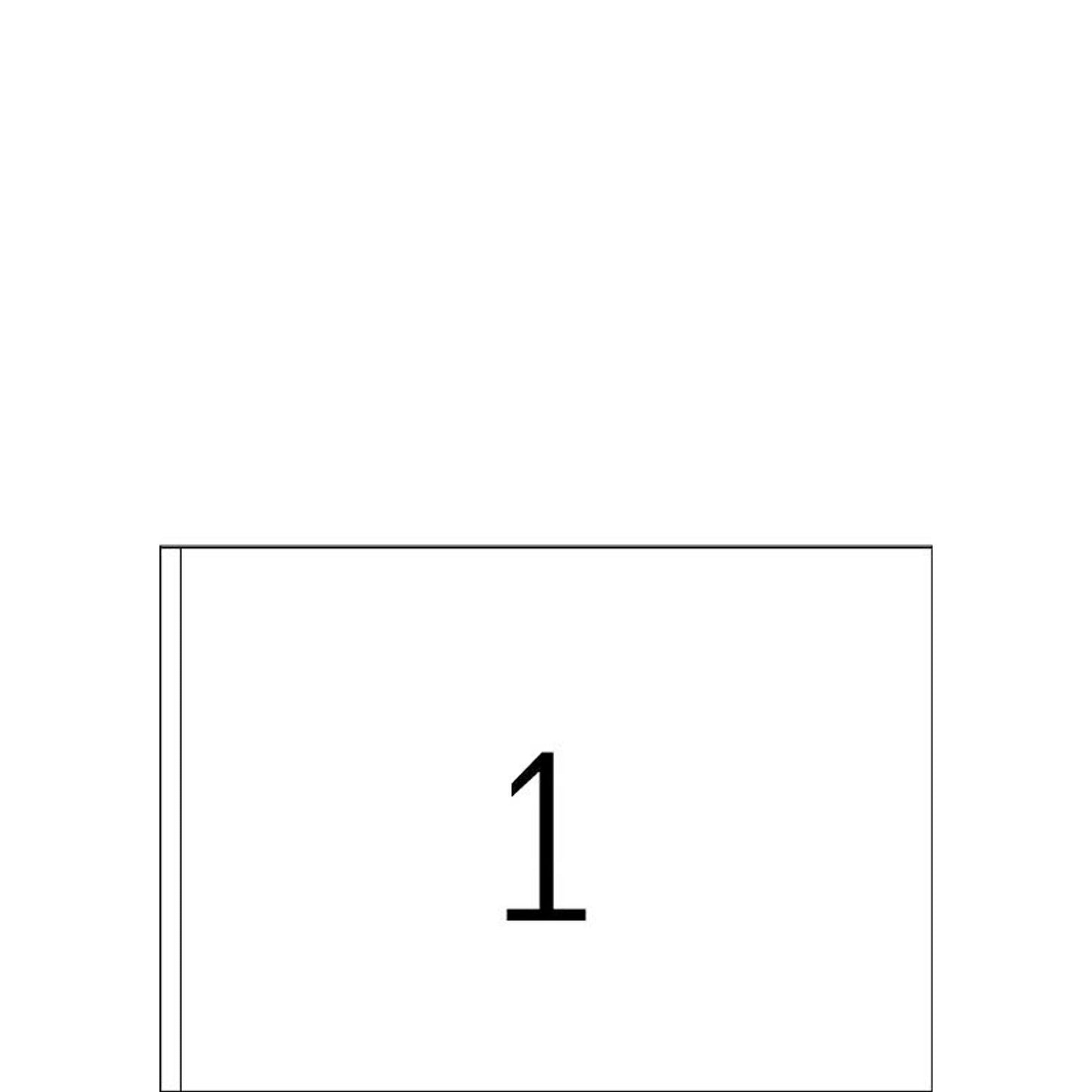 HERMA Etiketten weiß 148,5 x 205,0 mm | 8690 | 1 Pack = 400 Blatt