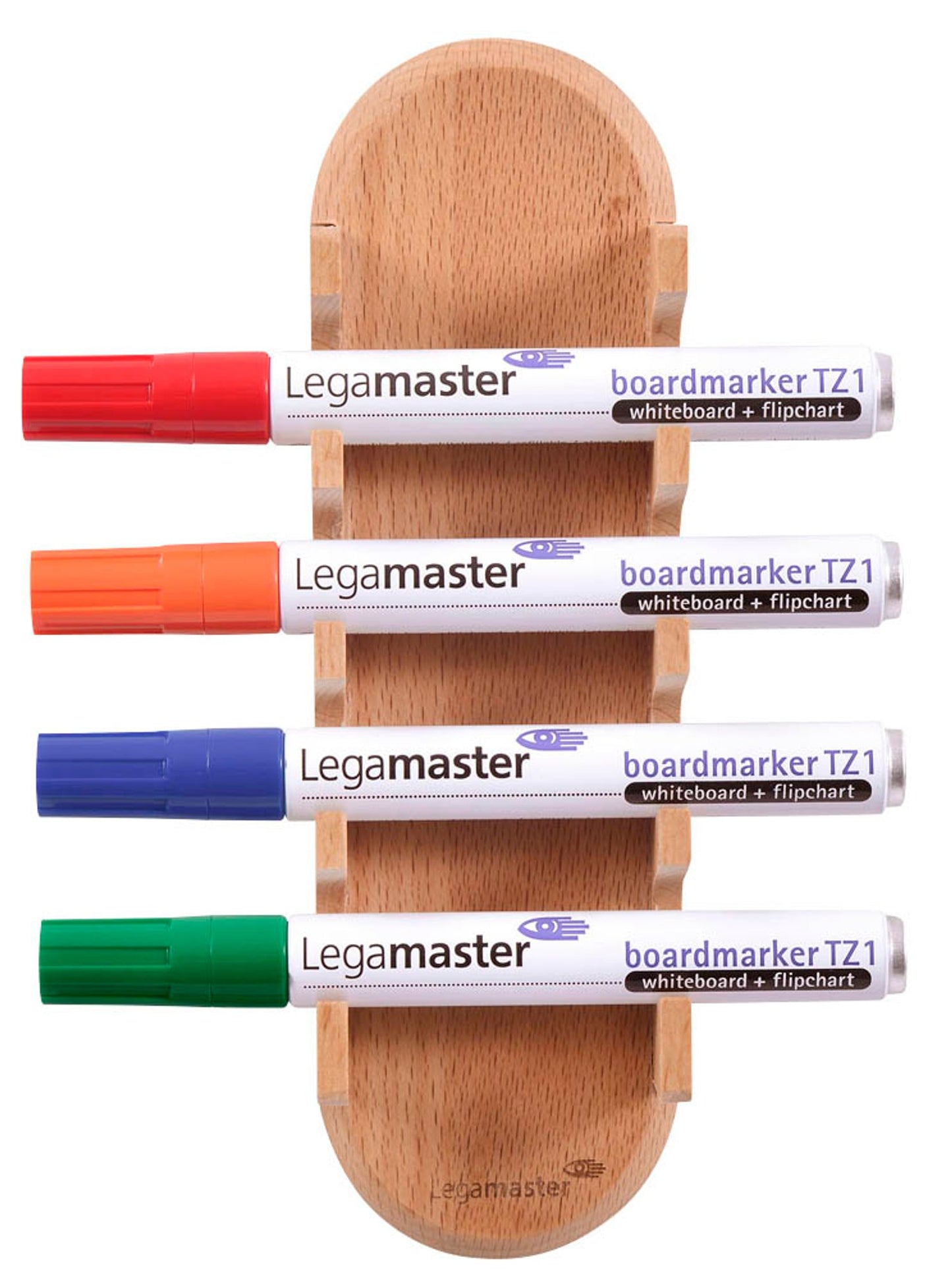 Legamaster magnetischer Stiftehalter WOODEN braun Holz