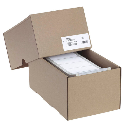 HERMA Computer-Endlosetiketten weiß 101,6 x 48,4 mm | 8213 | 1 Pack = 6.000 Etiketten
