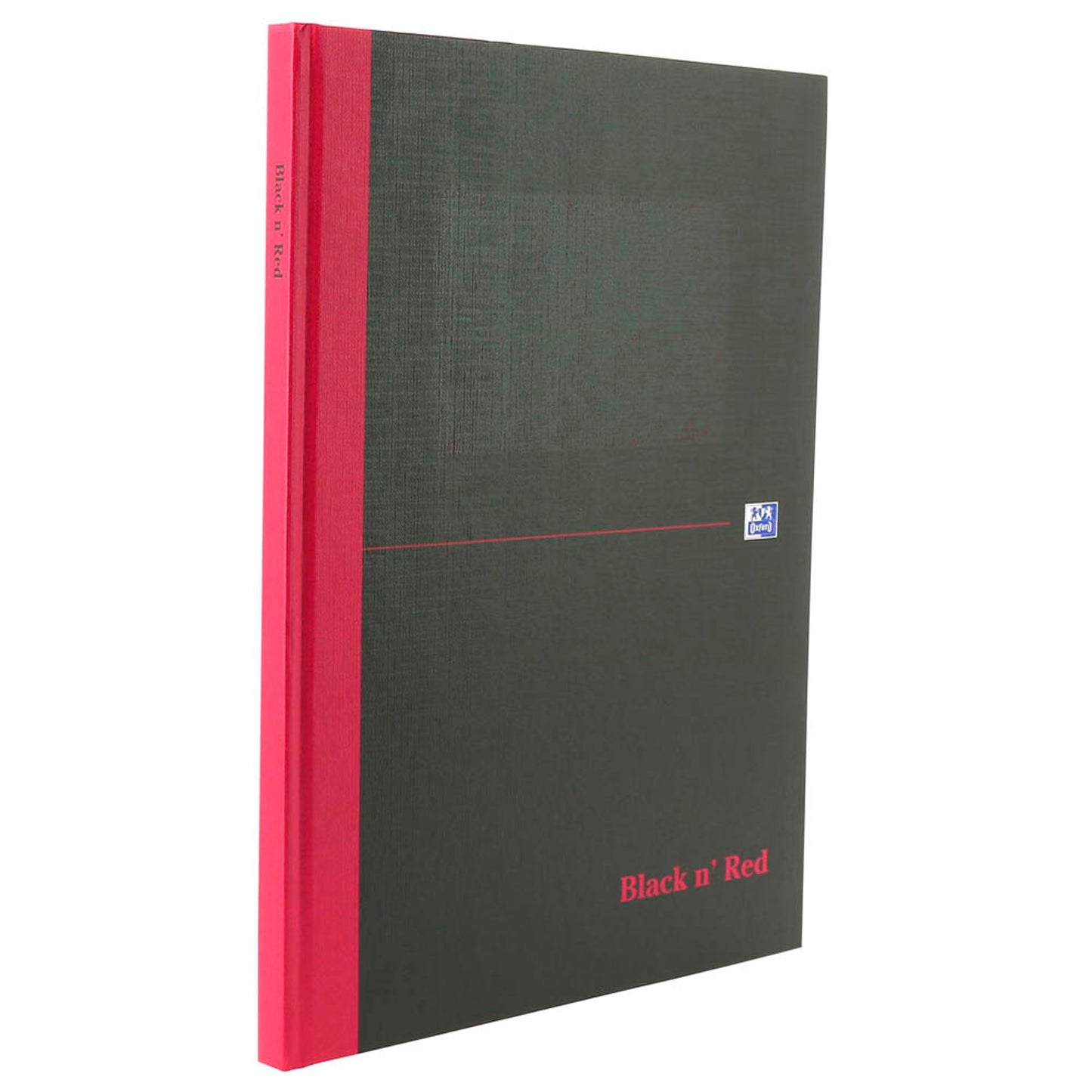 OXFORD Notizbuch Black n' Red DIN A4 kariert, schwarz Hardcover 192 Seiten | 400047607