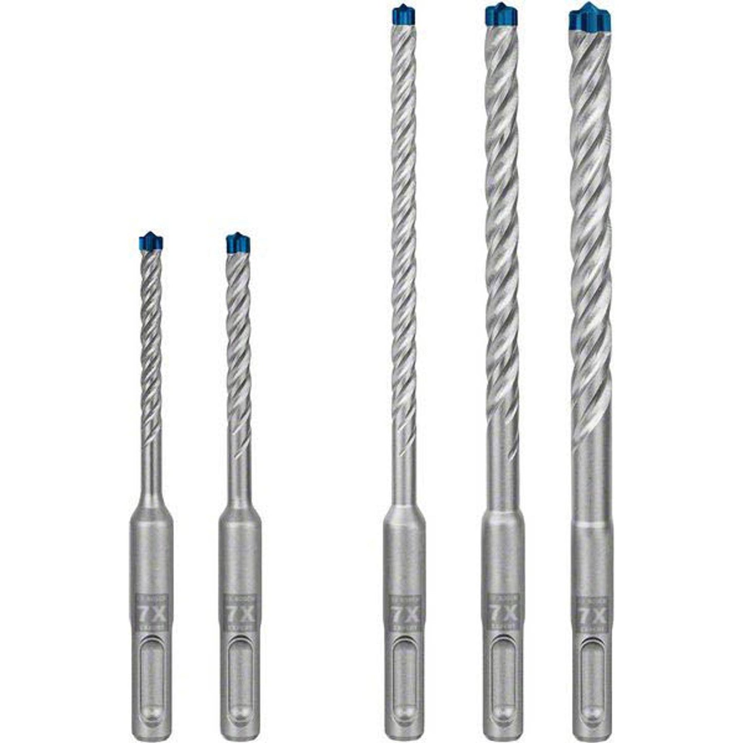 BOSCH EXPERT SDS plus-7X Set Hammerbohrer-Set, 5-teilig | 2608900197