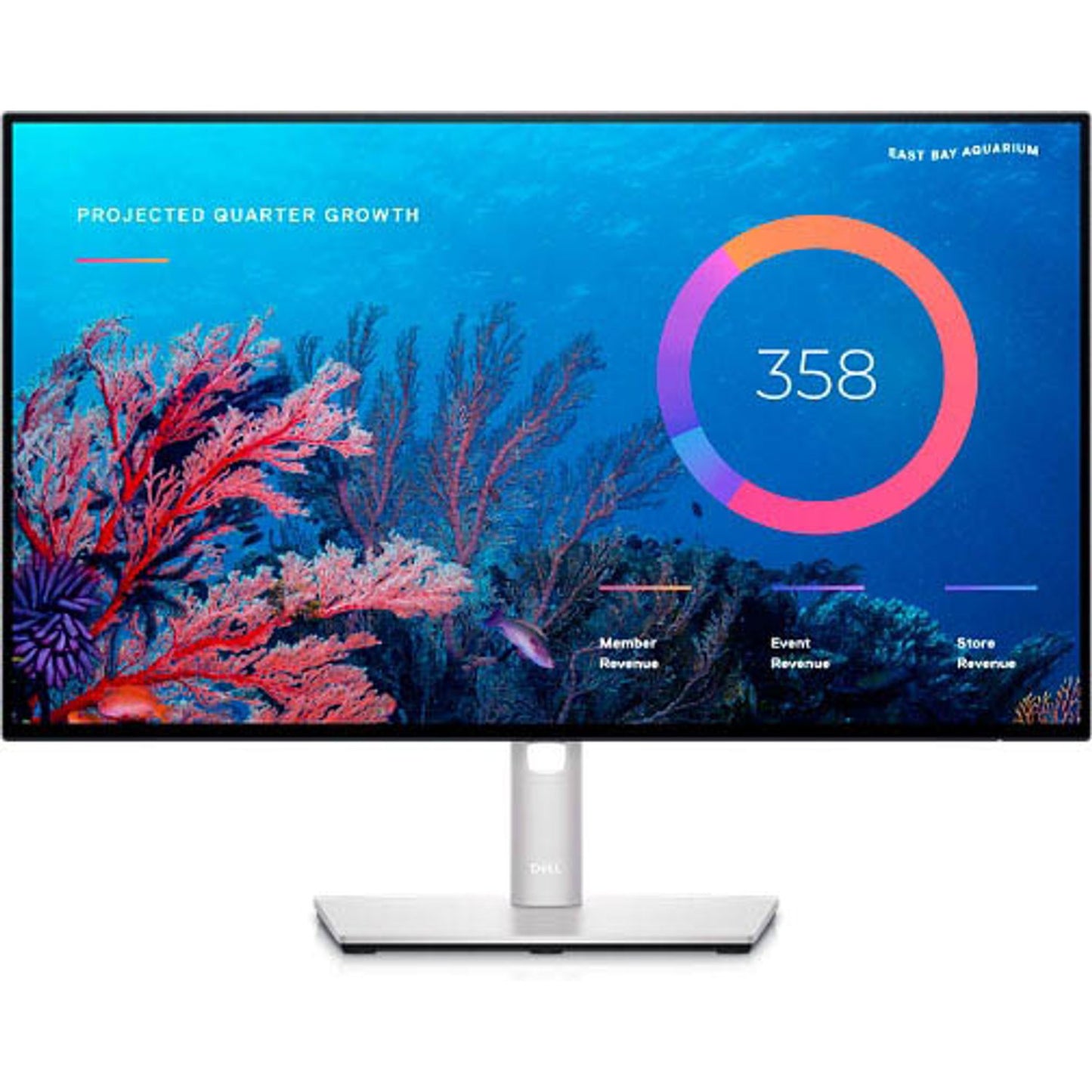 DELL U2422H Monitor 61,0 cm (24,0 Zoll) schwarz | DELL-U2422H