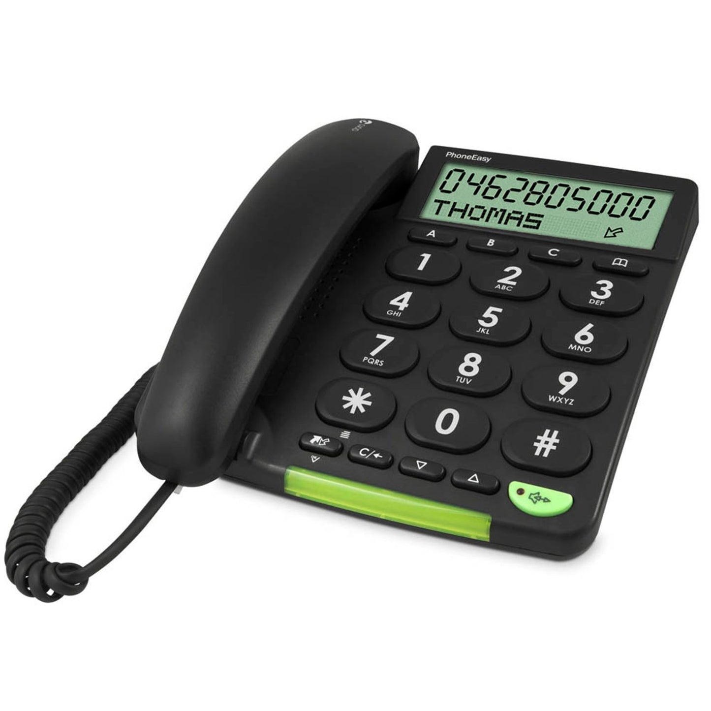 doro PhoneEasy 312cs Schnurgebundenes Telefon schwarz | 380005