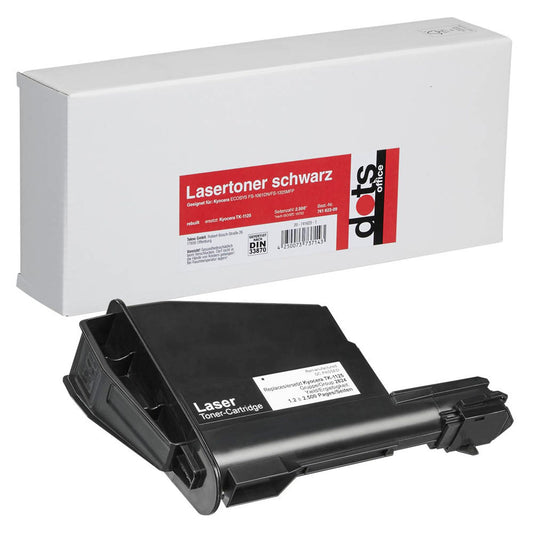 dots schwarz Toner kompatibel zu KYOCERA TK-1125 | 2824,0000-DOTS