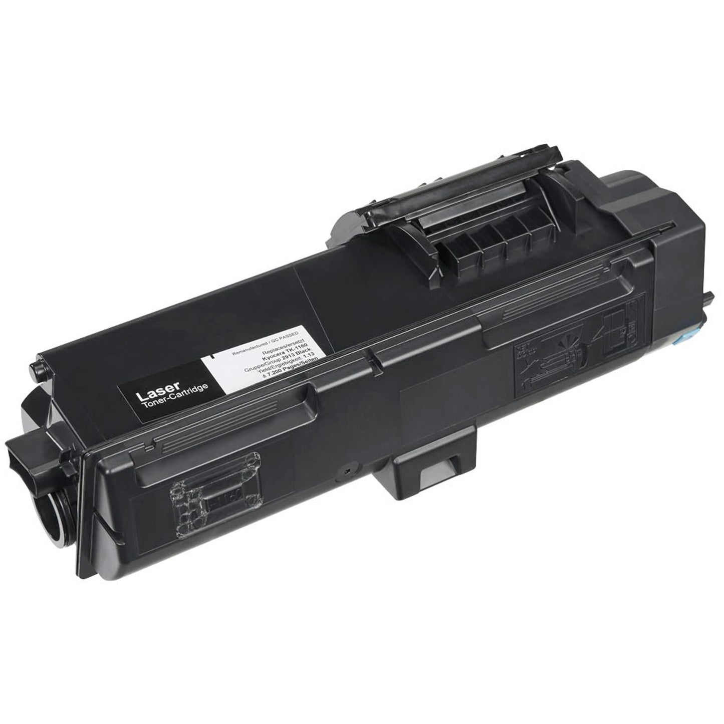 dots schwarz Toner kompatibel zu KYOCERA TK-1160 | 2913,0000-DOTS
