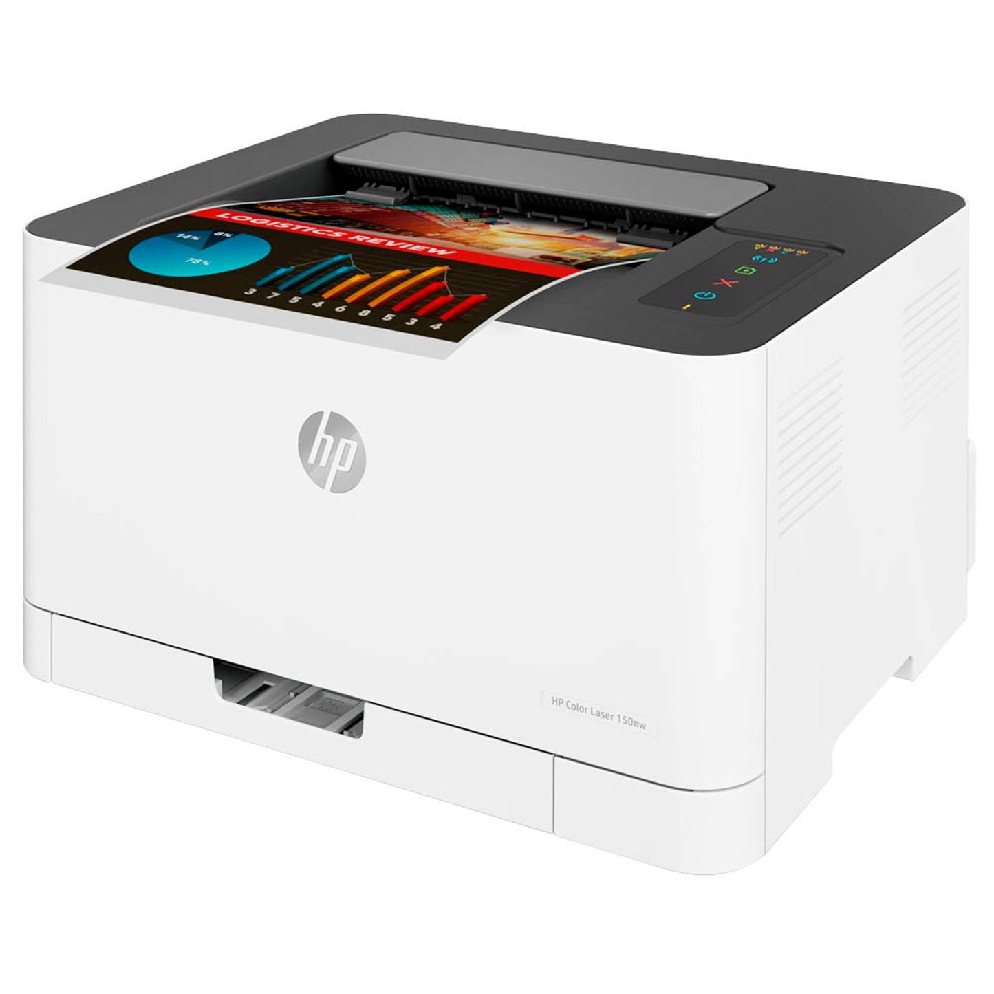 HP Color Laser 150nw Farb-Laserdrucker grau | 4ZB95A