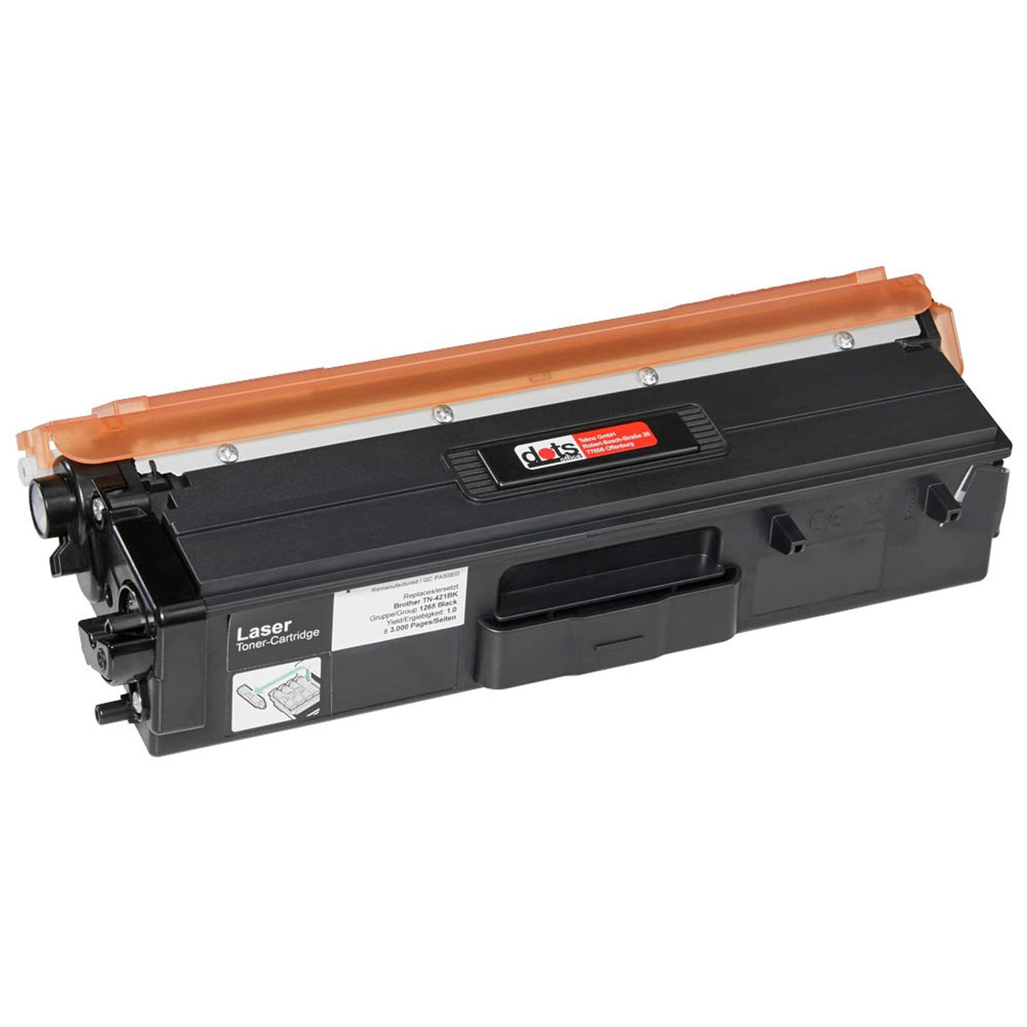 dots schwarz Toner kompatibel zu brother TN-421BK | 1265,0000-DOTS