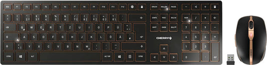 CHERRY DW 9100 SLIM Tastatur-Maus-Set kabellos