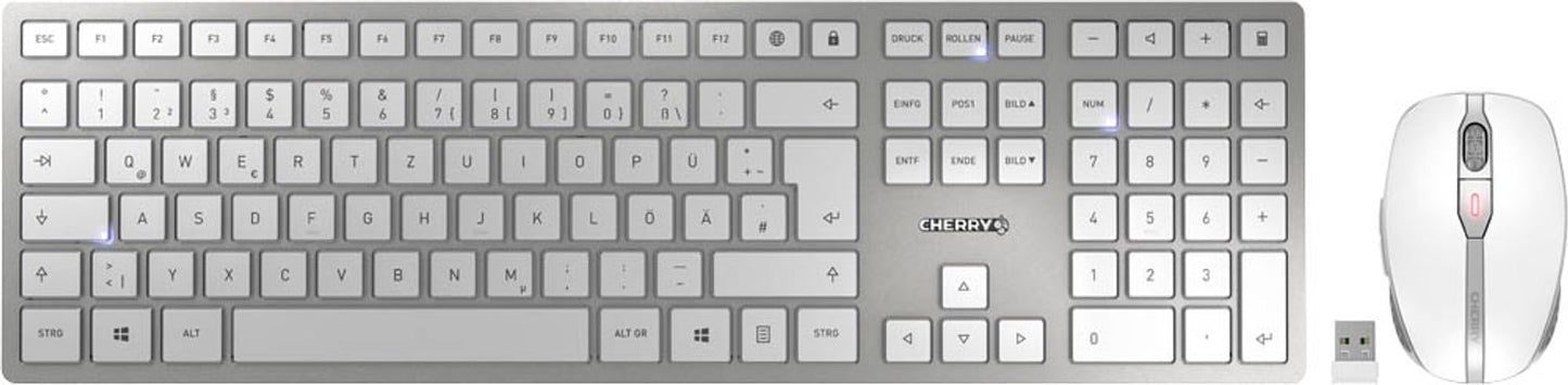 CHERRY DW 9100 SLIM Tastatur-Maus-Set kabellos