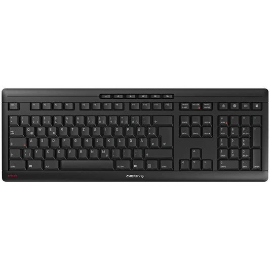 CHERRY STREAM wireless Tastatur kabellos schwarz | JK-8550DE-2