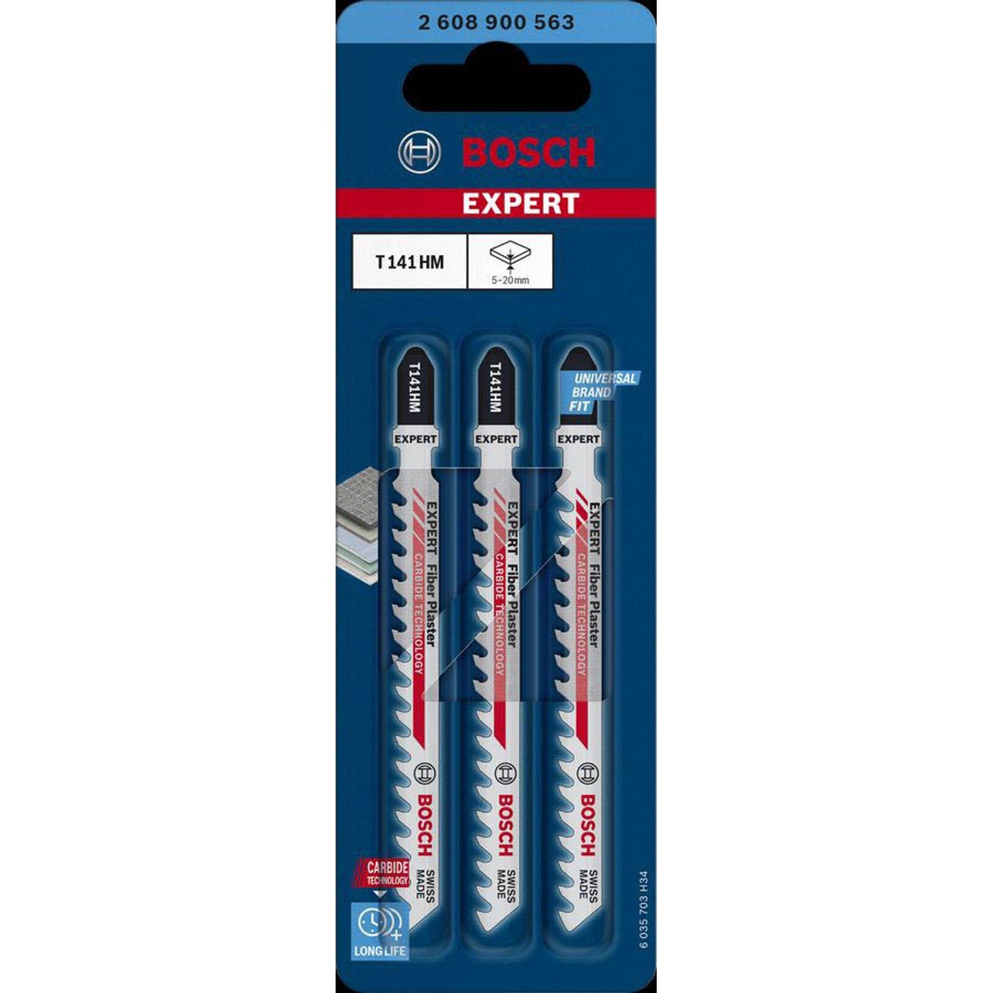 BOSCH EXPERT T 141 HM Stichsägeblätter | 2608900563