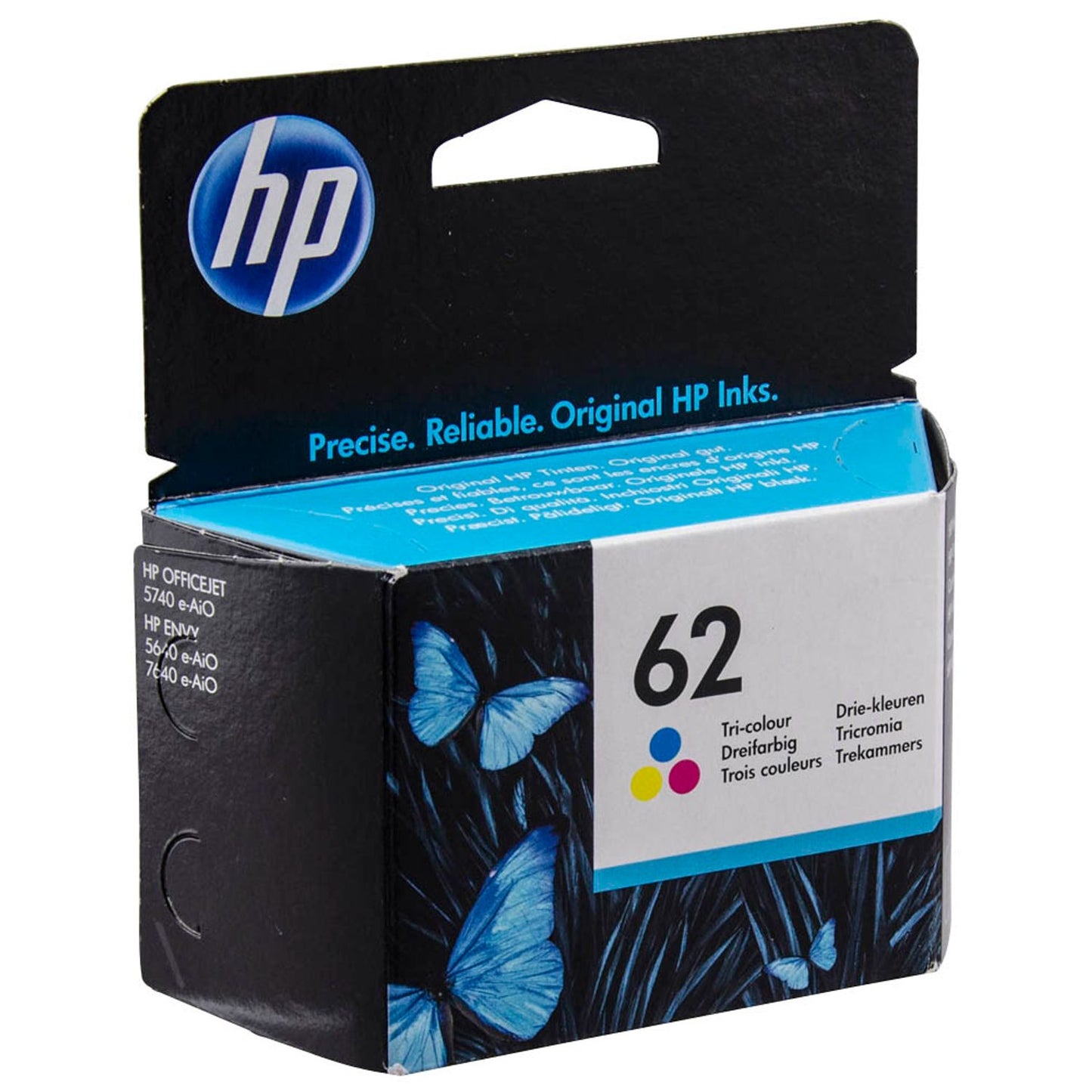 HP 62 () color Druckerpatrone | C2P06AE