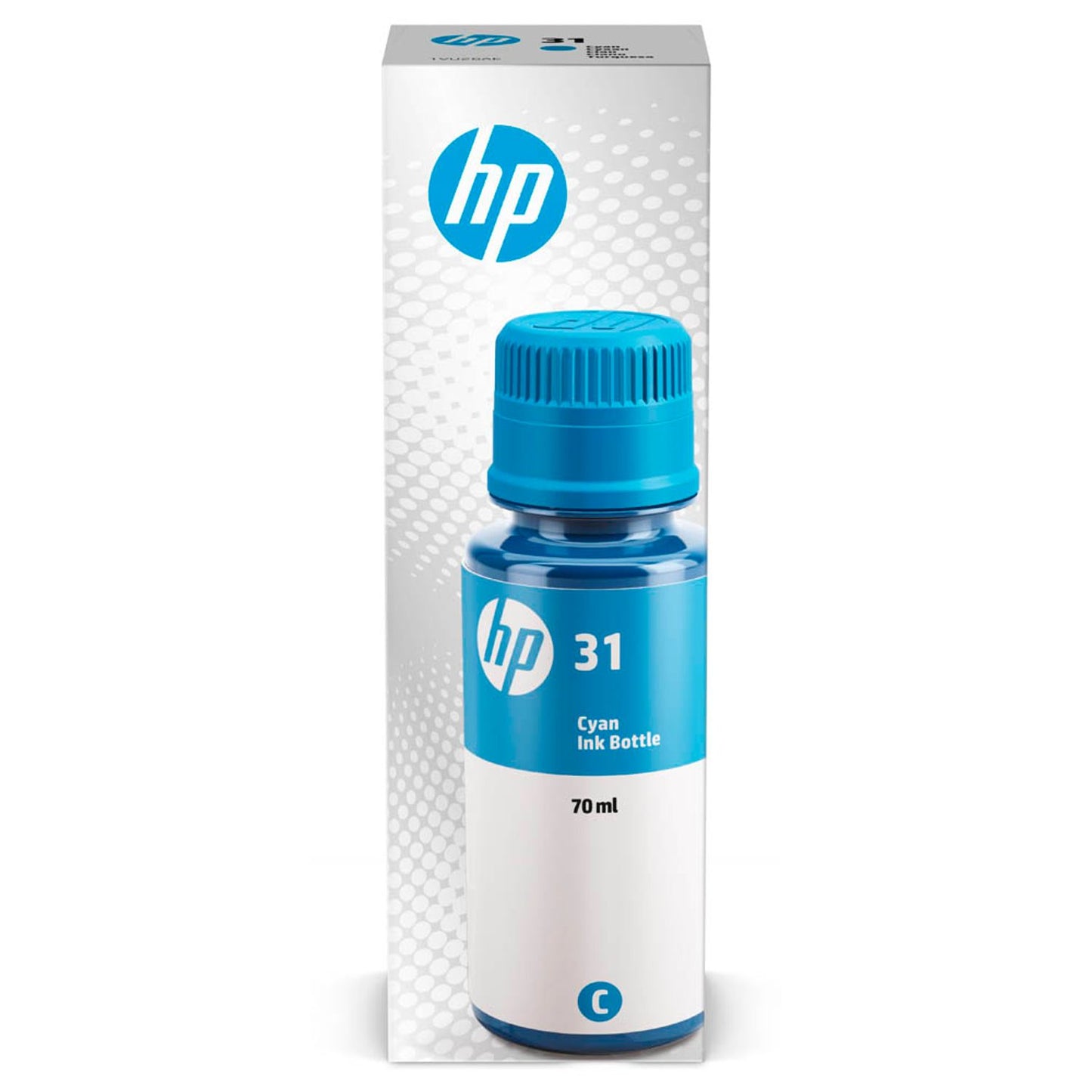 HP 31 () cyan Tintenflasche | 1VU26AE