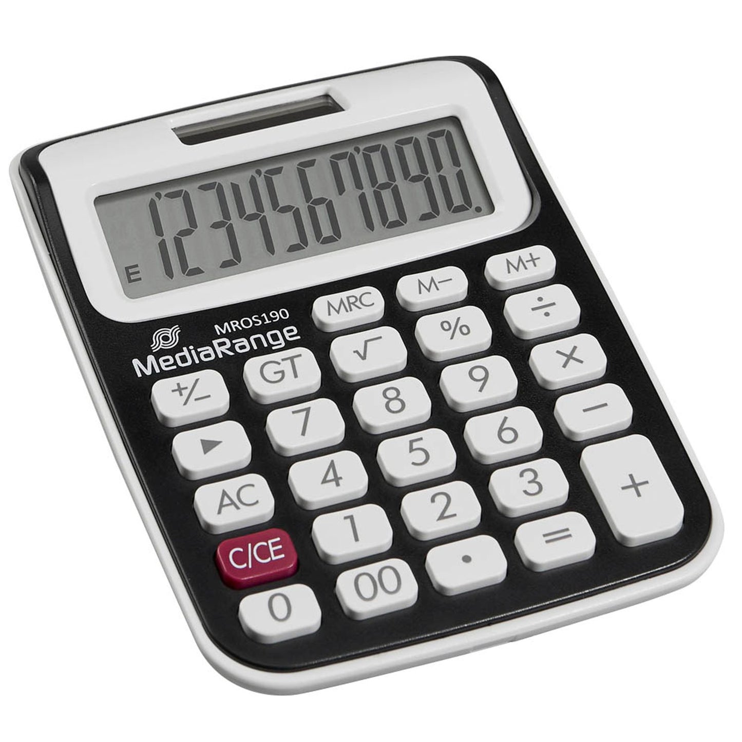 MediaRange Taschenrechner schwarz/weiß | MROS190
