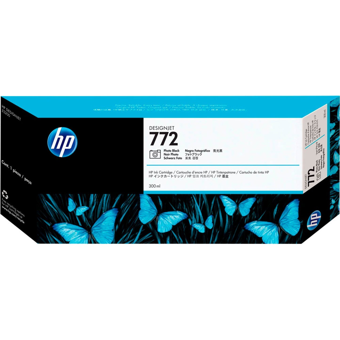 HP 772 () Foto schwarz Druckerpatrone | CN633A