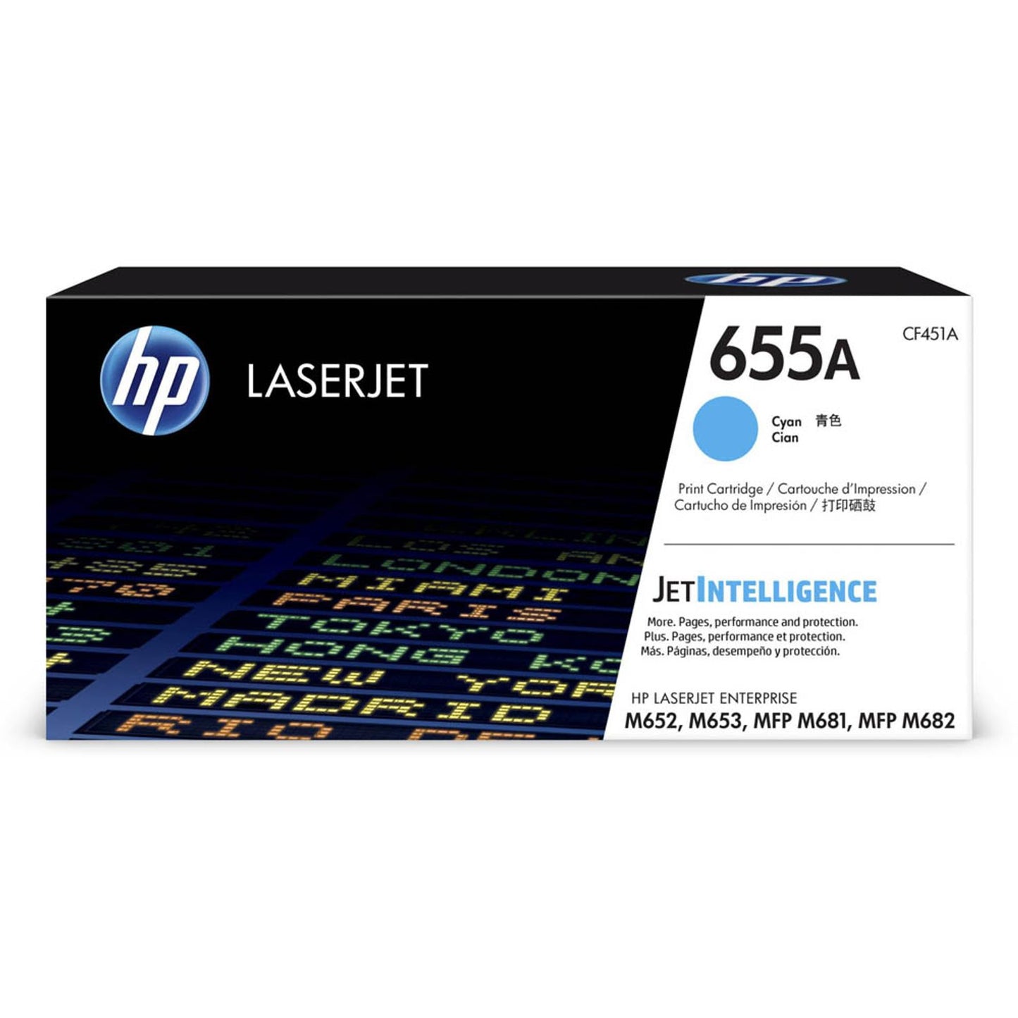 HP 655A () cyan Tonerkartusche | CF451A