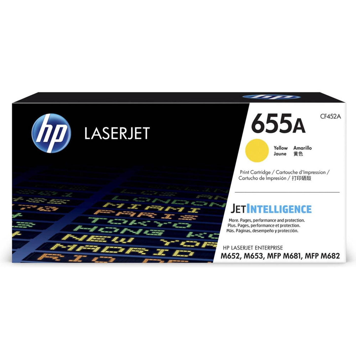 HP 655A () gelb Tonerkartusche | CF452A