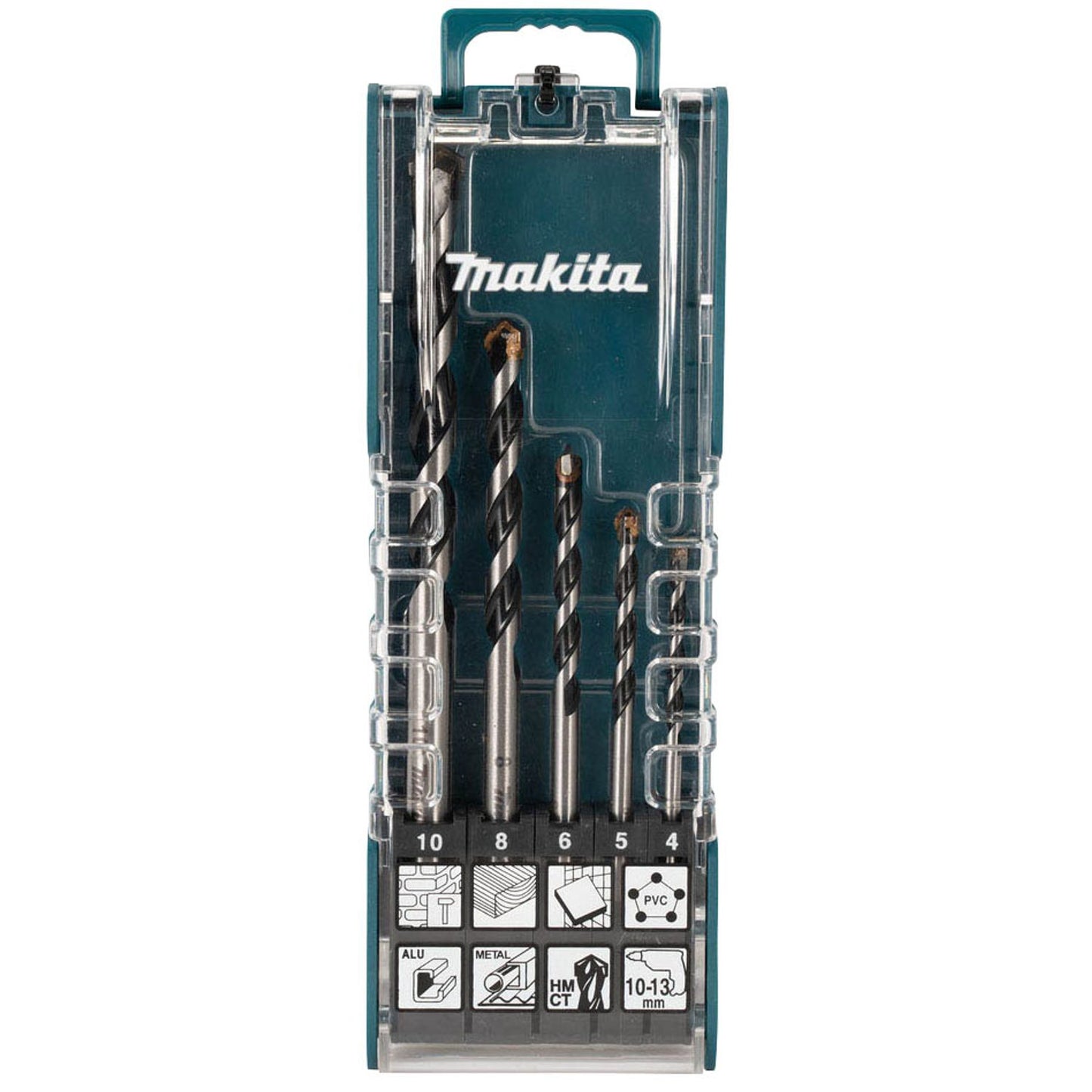 makita Bohrer-Set, 5-teilig | E-14255