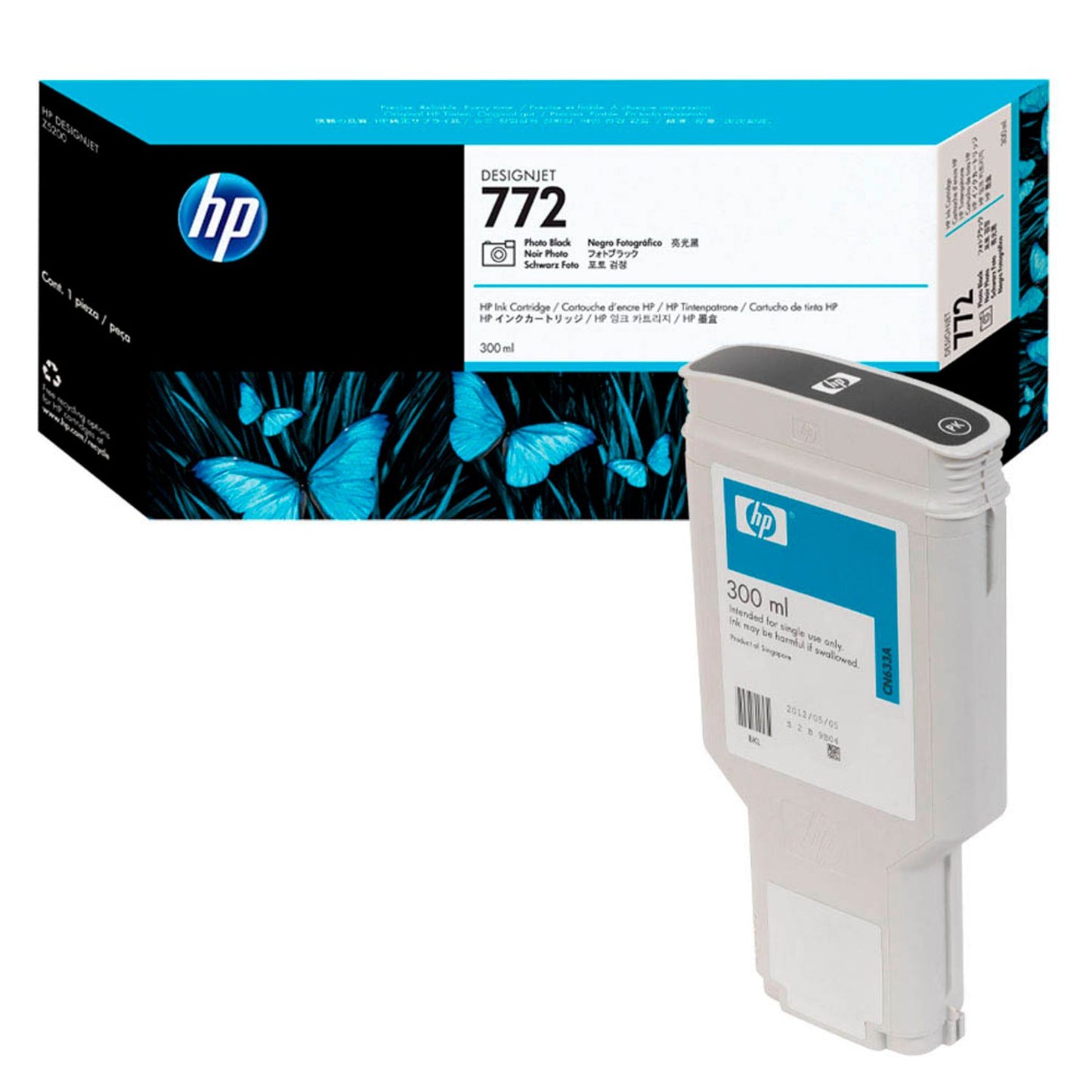 HP 772 () Foto schwarz Druckerpatrone | CN633A