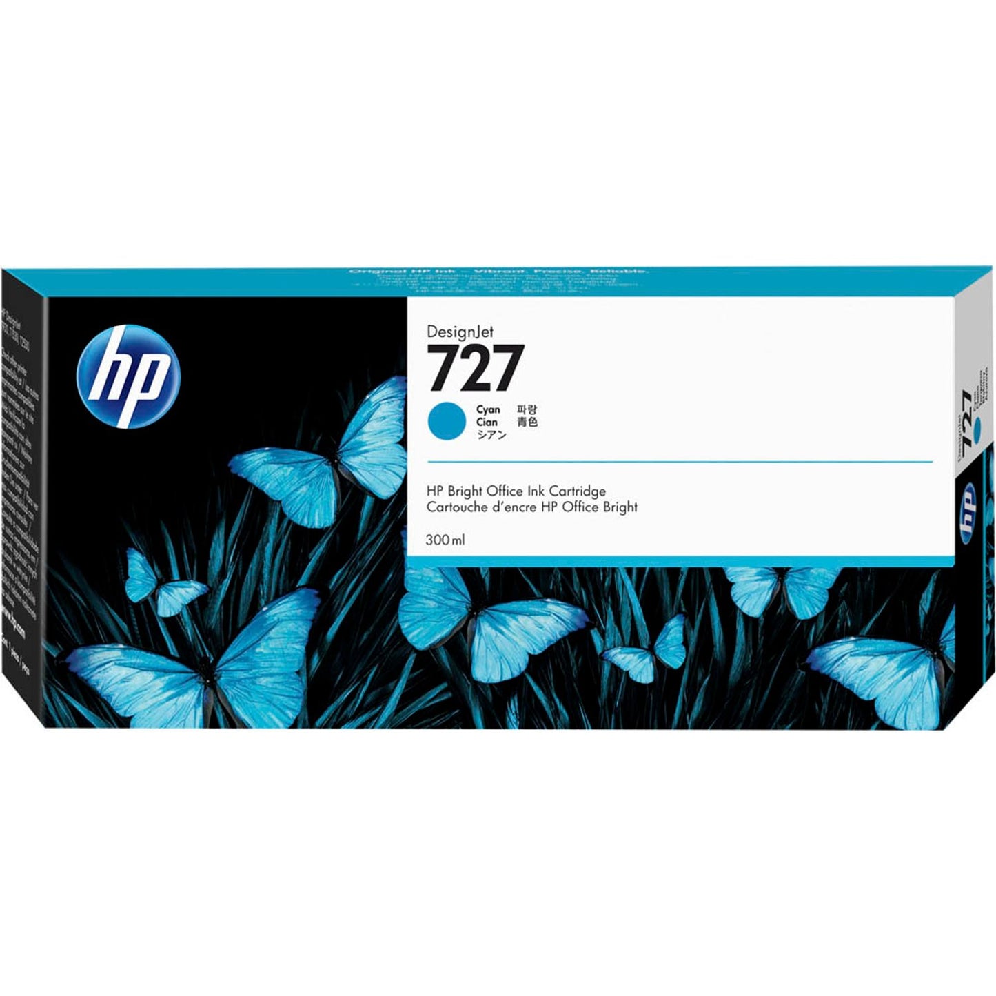 HP 727 () cyan Druckerpatrone | F9J76A