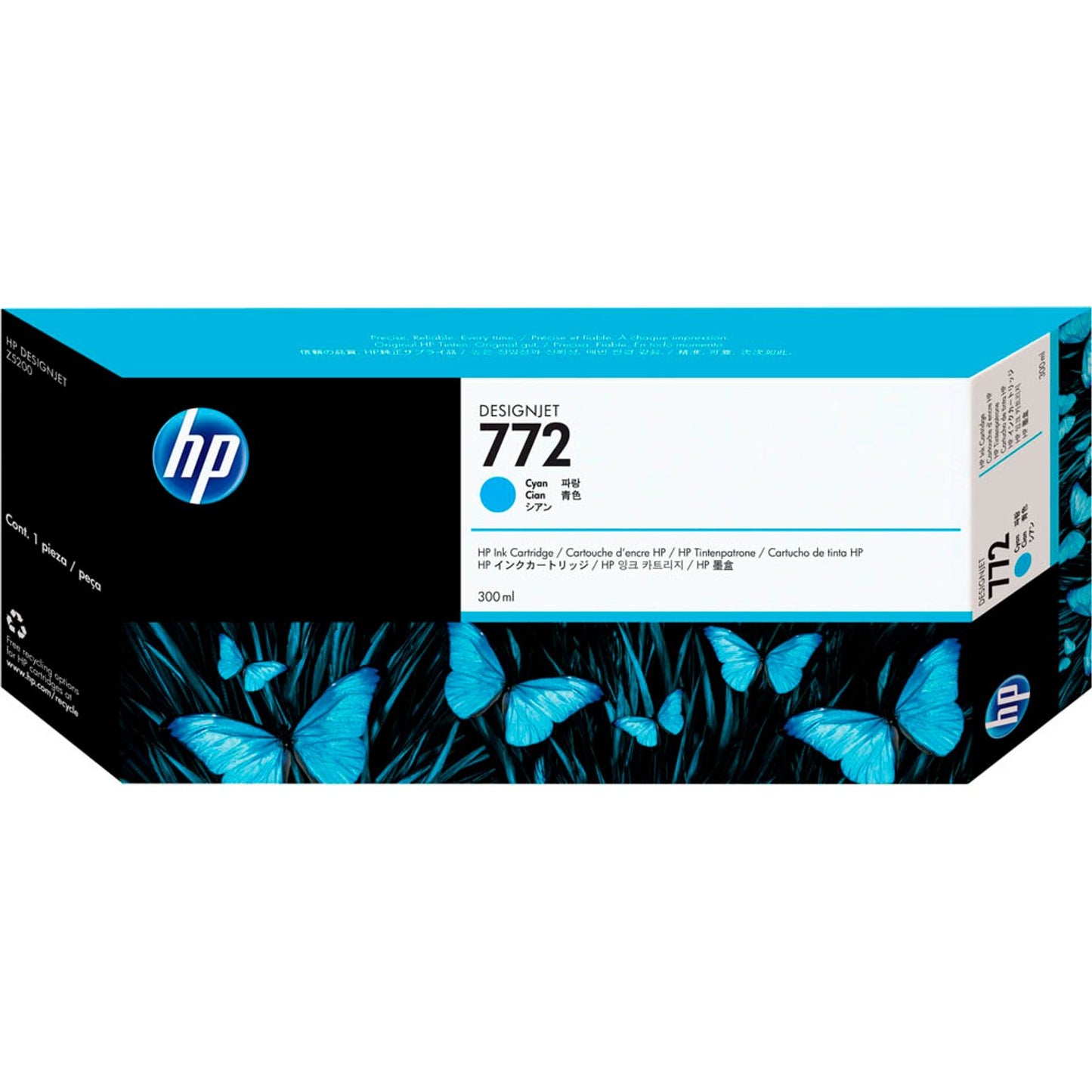 HP 772 () cyan Druckerpatrone | CN636A