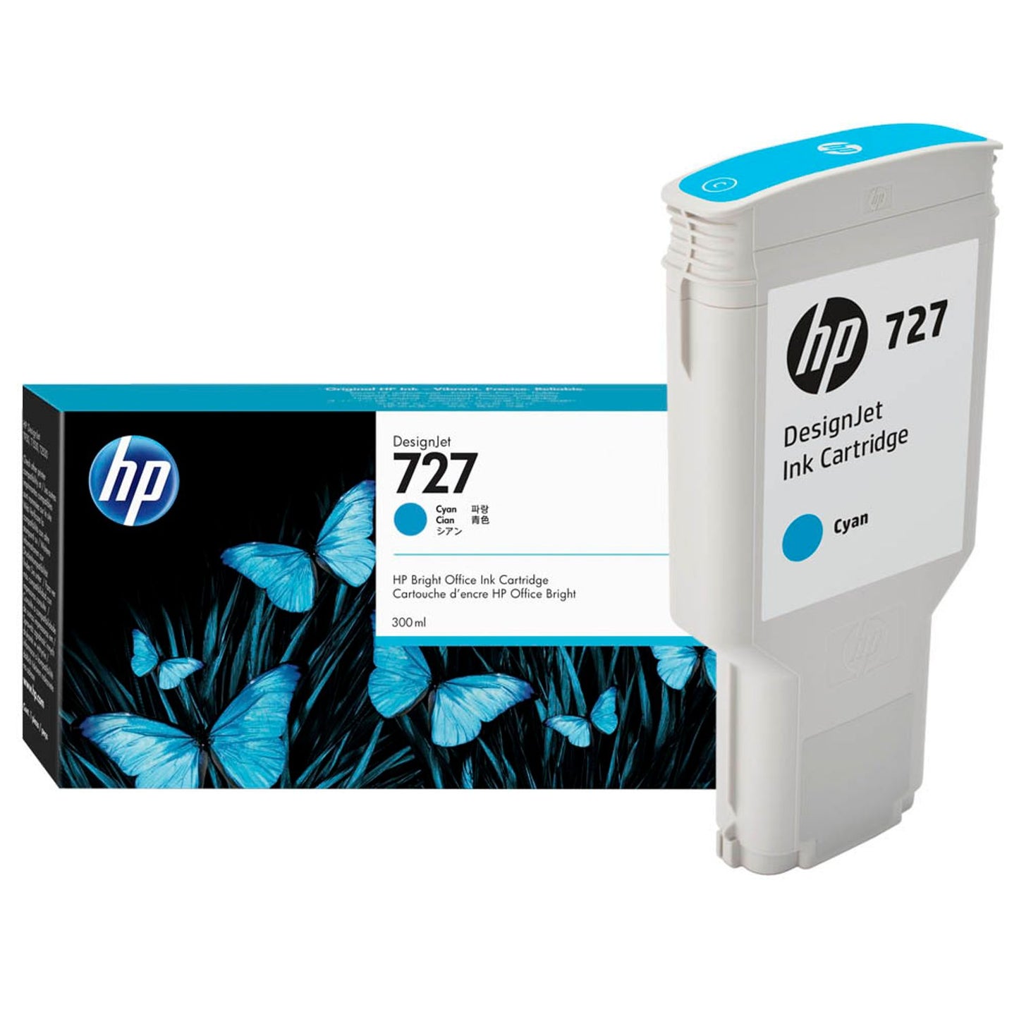 HP 727 () cyan Druckerpatrone | F9J76A