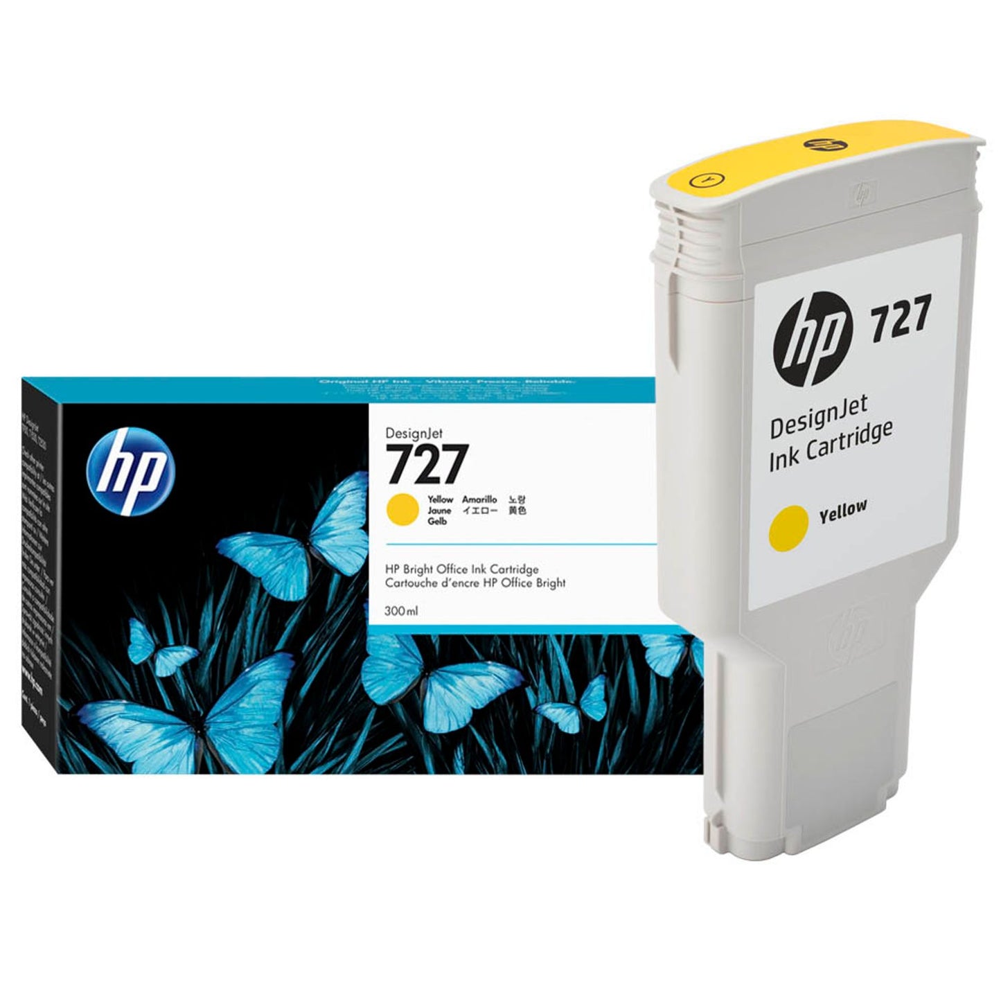 HP 727 () gelb Druckerpatrone | F9J78A