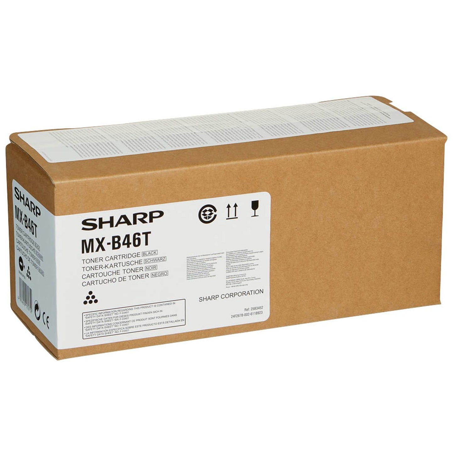 SHARP schwarz Toner | MXB46T