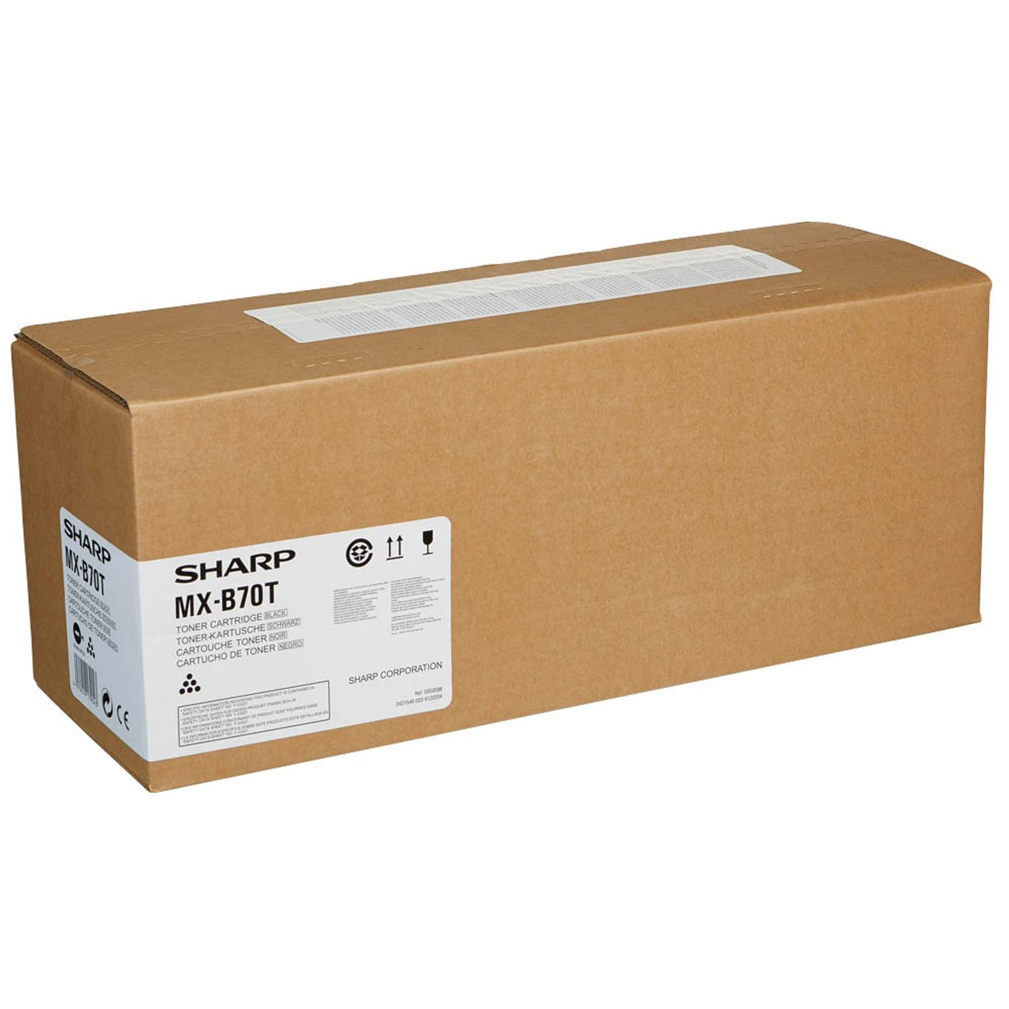 SHARP schwarz Toner | MXB70T