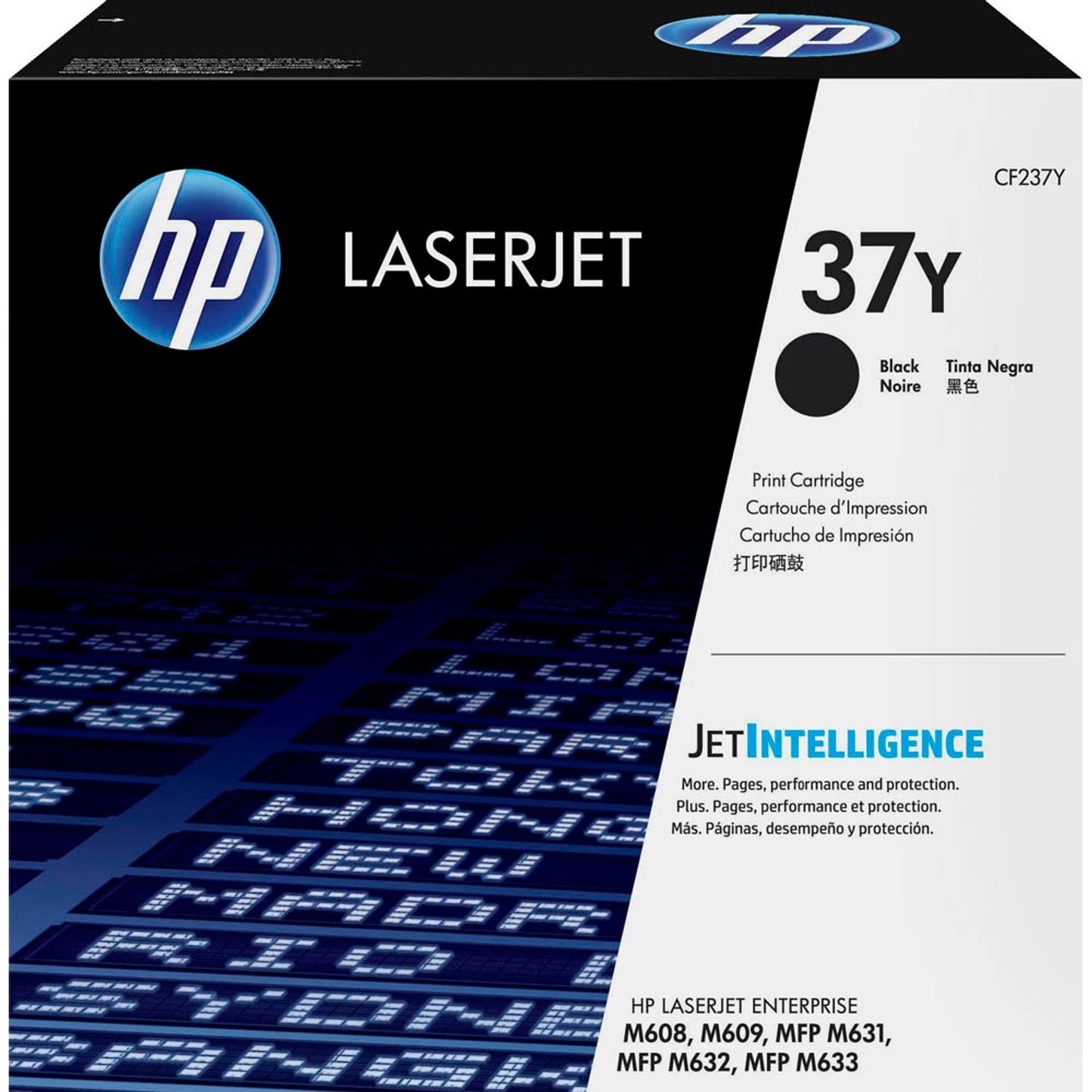 HP 37Y () schwarz Tonerkartusche | CF237Y