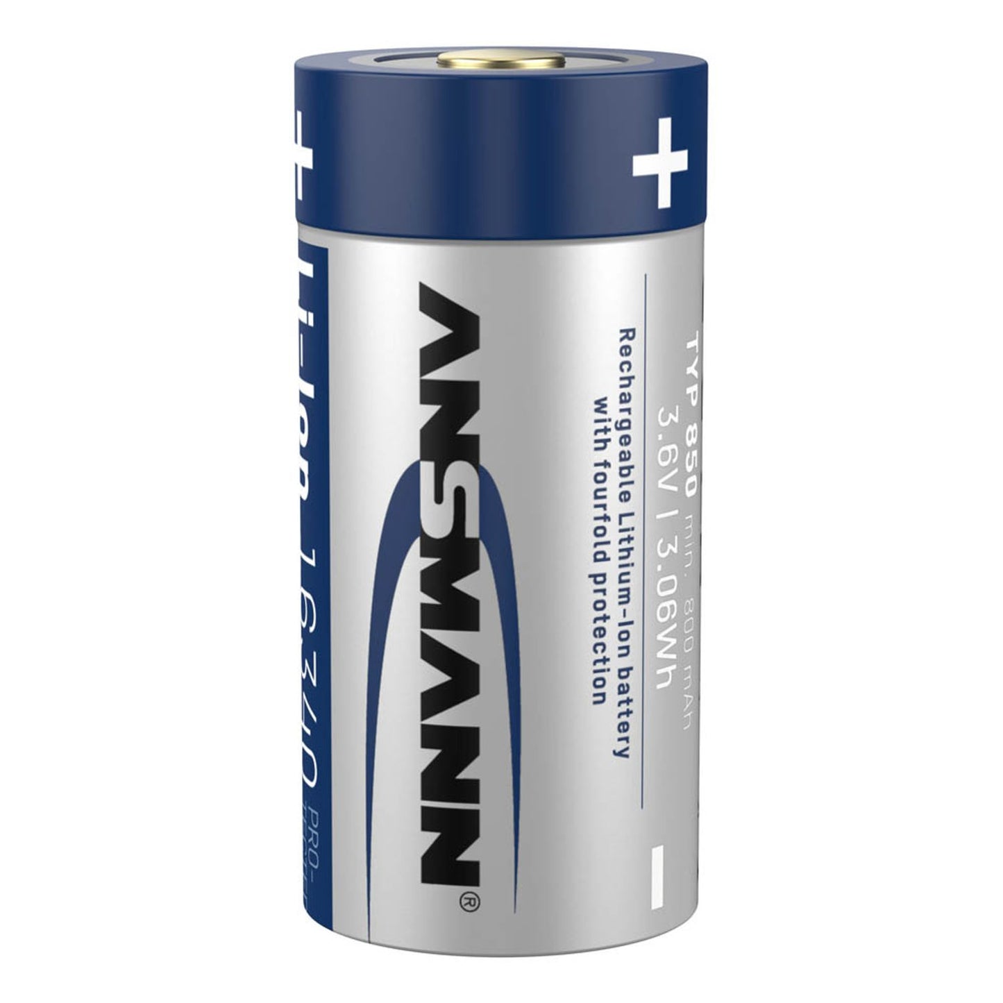 ANSMANN Akku CR123A 16340 850 mAh | 1300-0017