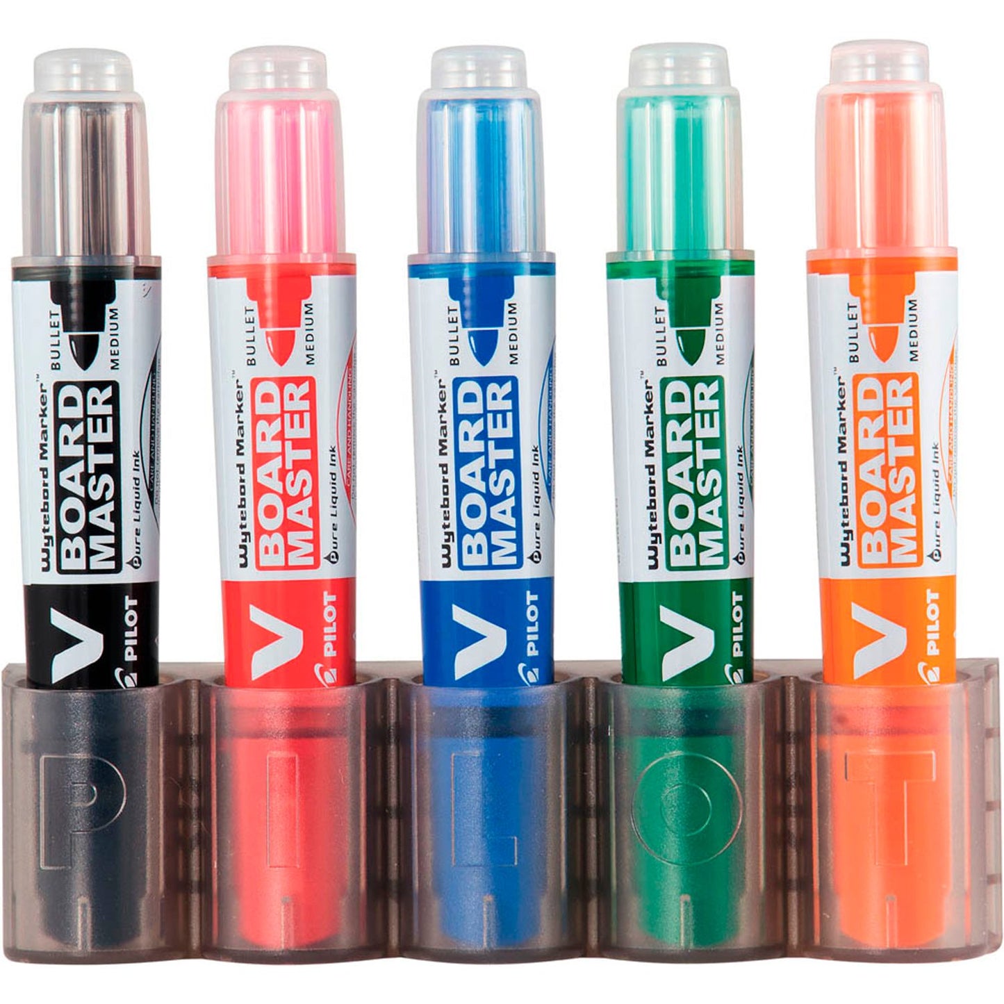 PILOT V BOARD MASTER Set Whiteboard-Marker farbsortiert 2,0 - 5,0 mm | 5080KIT | 1 Pack = 5 St.
