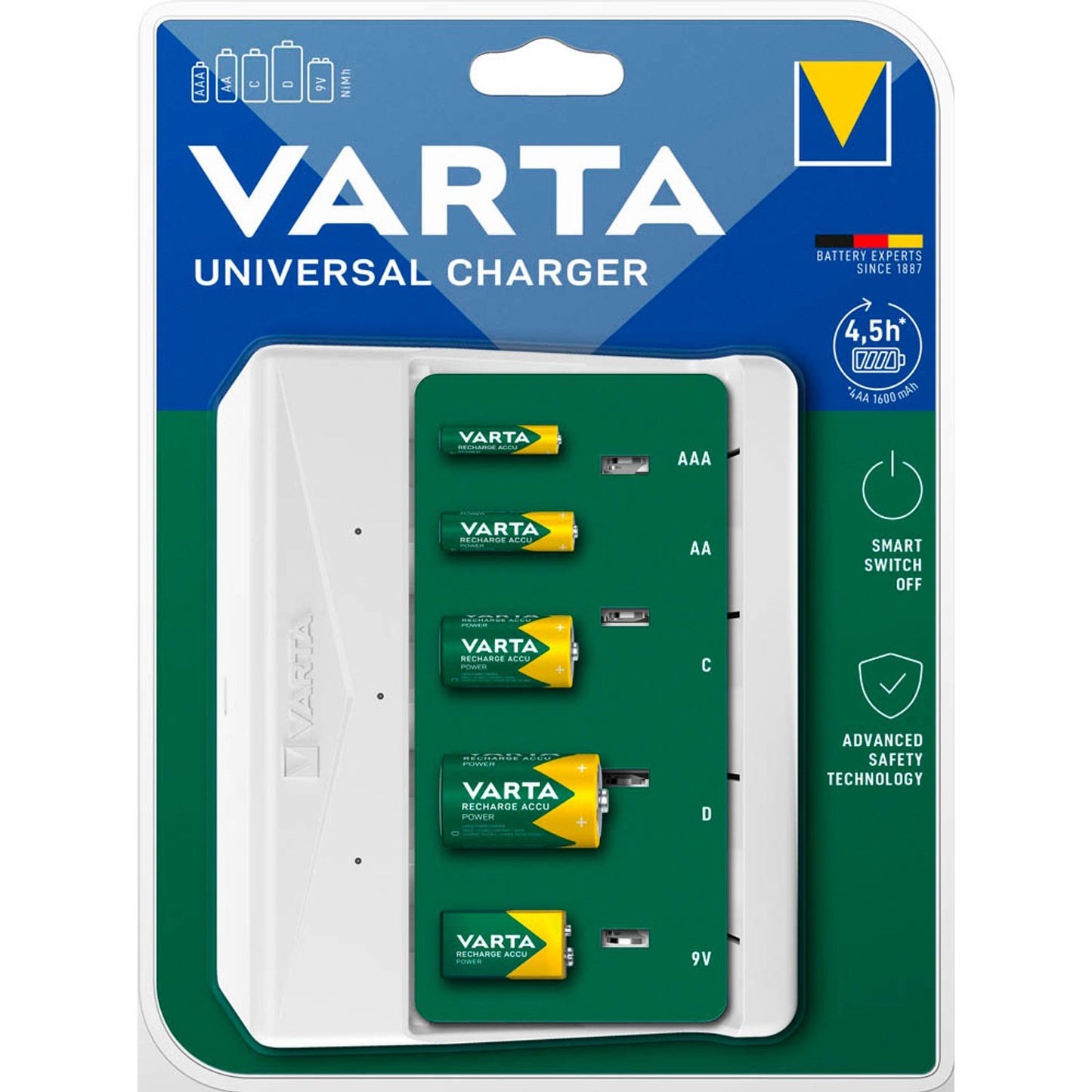 VARTA Universal Charger USB-Akku-Schnellladegerät | 57658101401