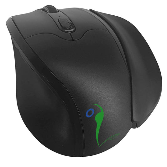 ergoleben Maus ergonomisch kabellos schwarz | EL0007